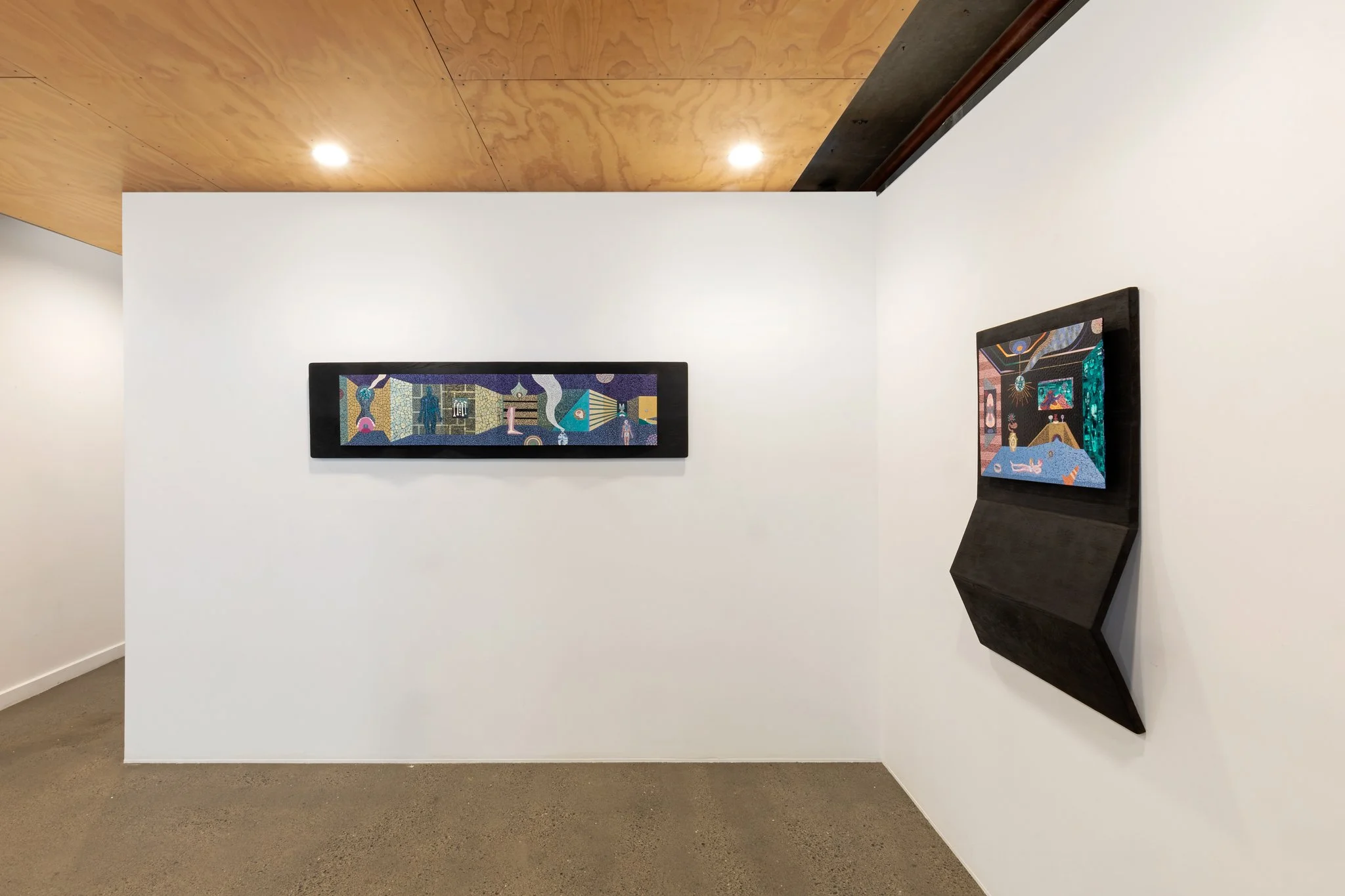 Installation view Anatomy of a Screen, Arie Hellendoorn
