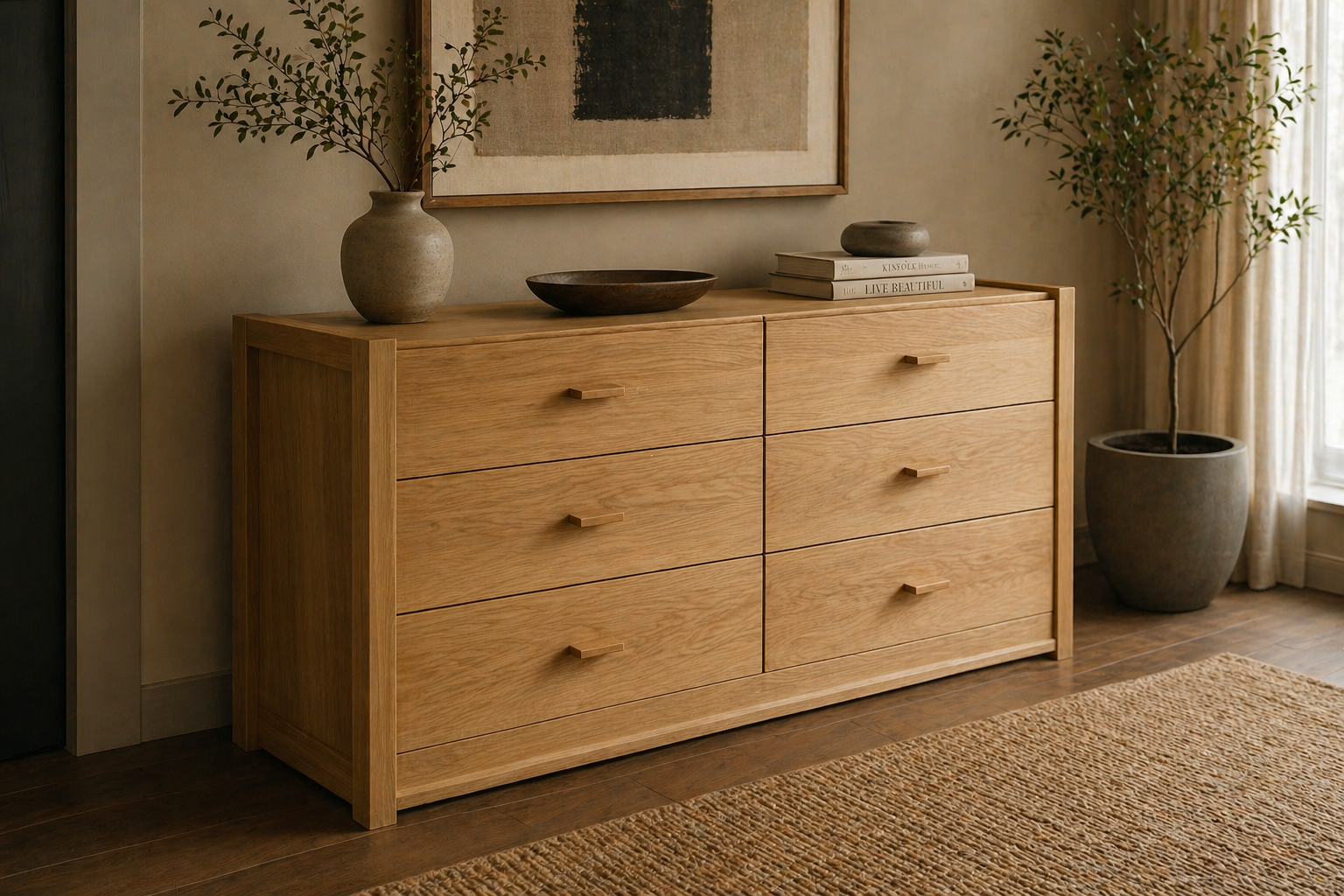 White Oak Dresser