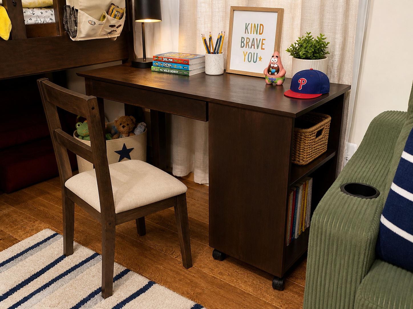 Tinted Cherry Kid's Desk
