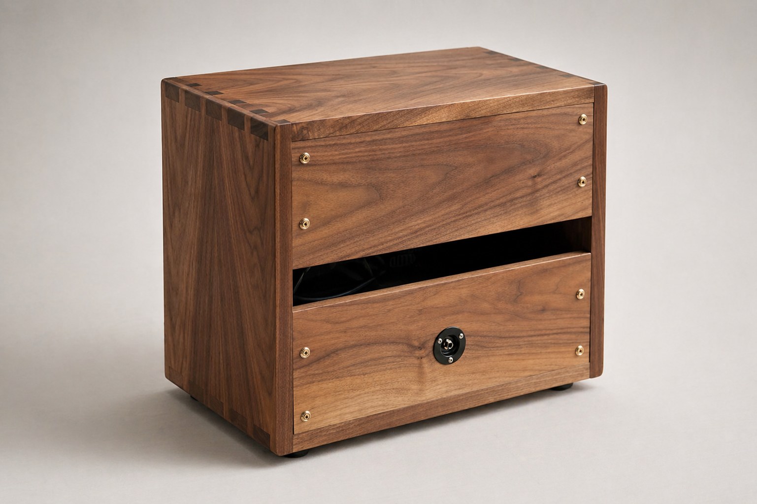 Black Walnut Open Back Speaker