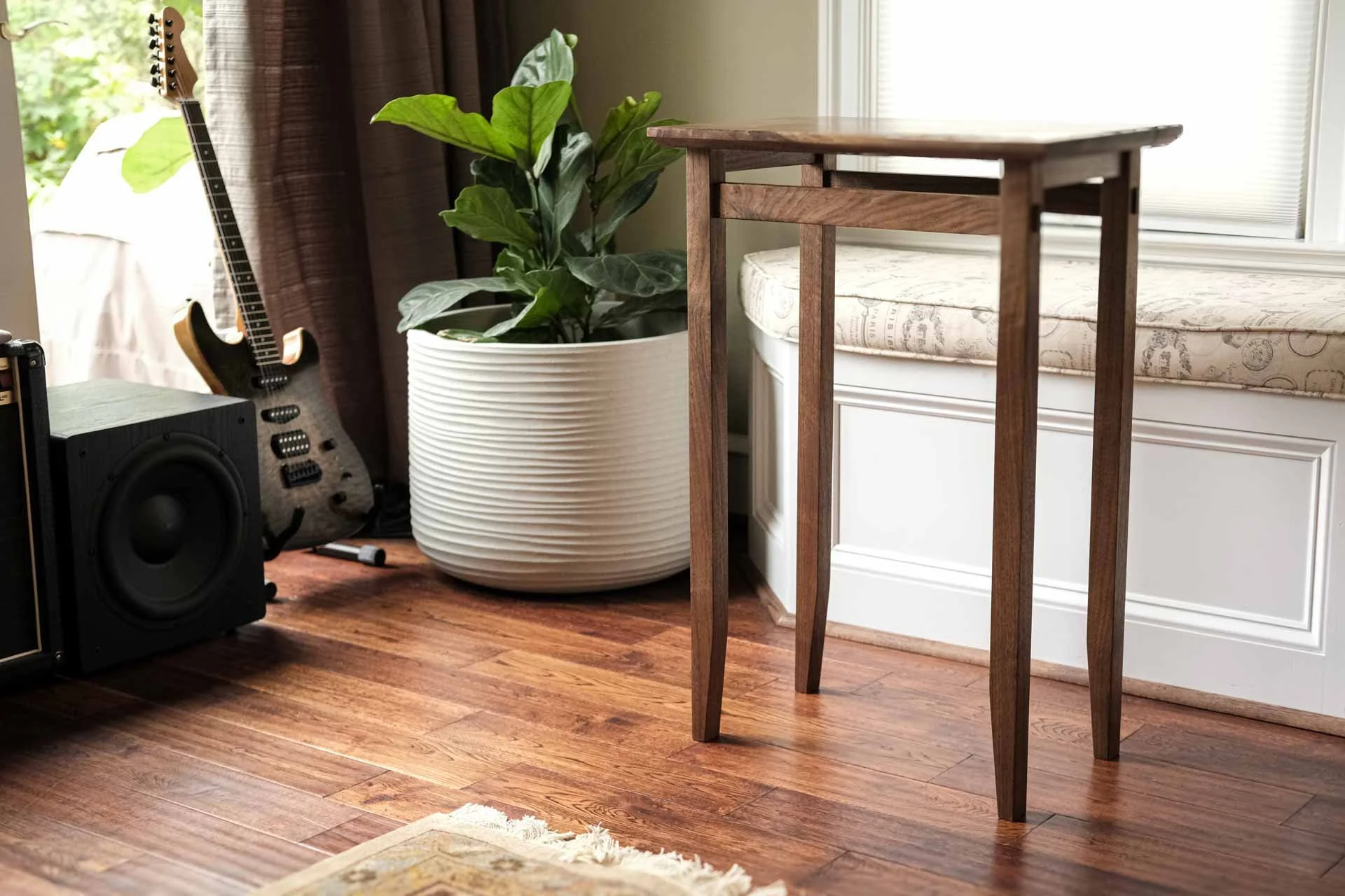 Walnut Side Table