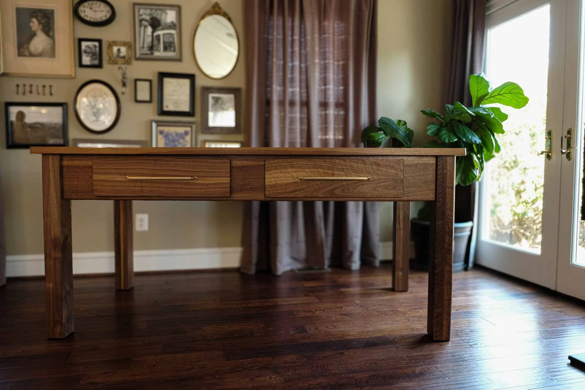 Walnut Kitchen Island Table