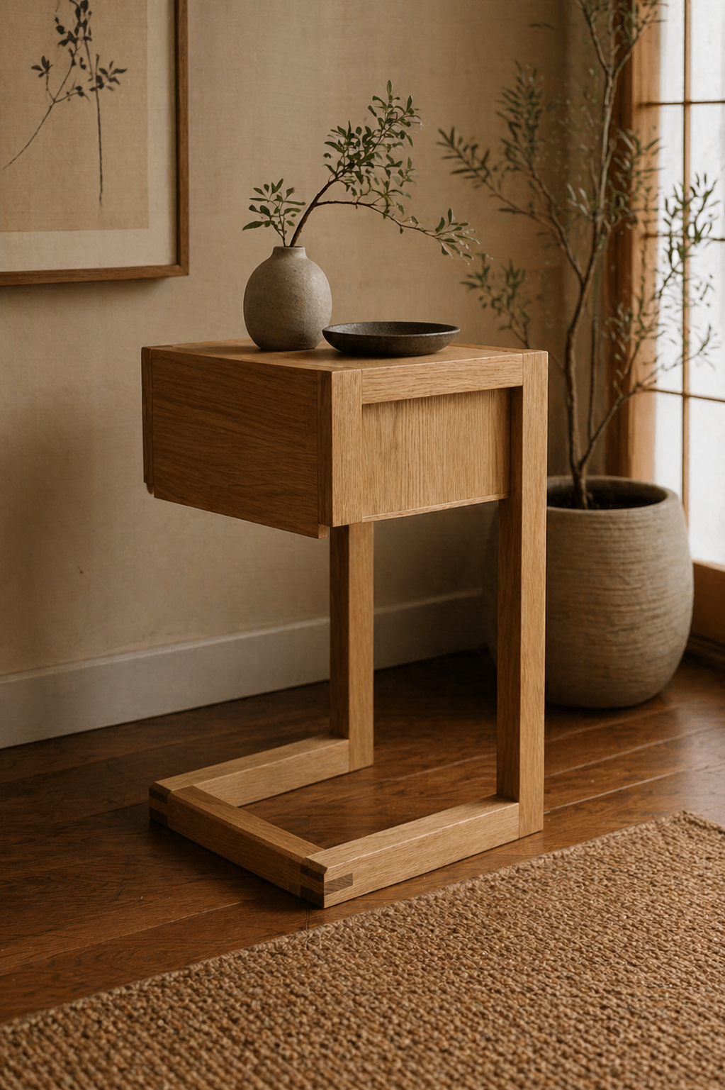 White Oak Night Stand