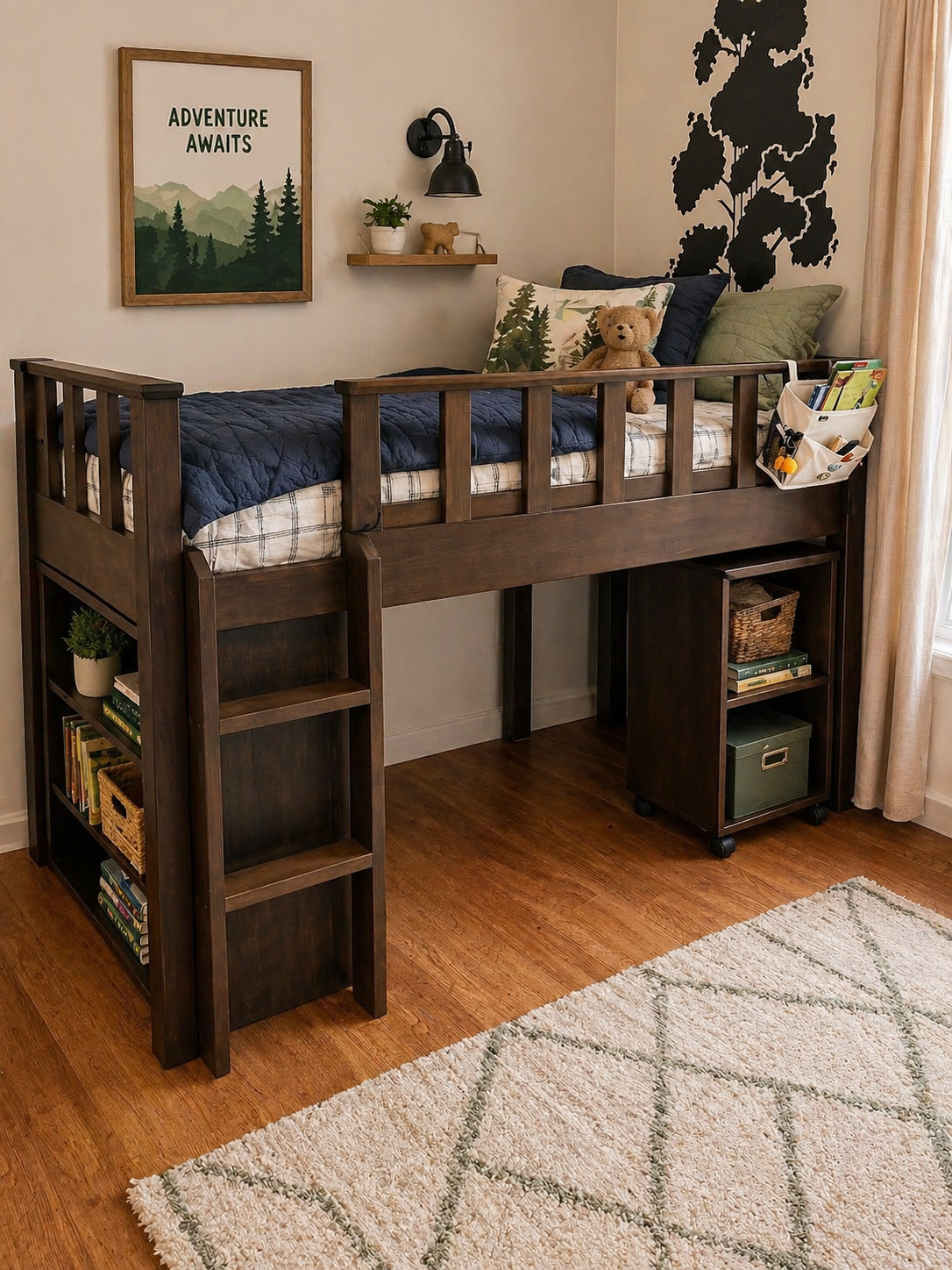 Kid's Lofted Bed