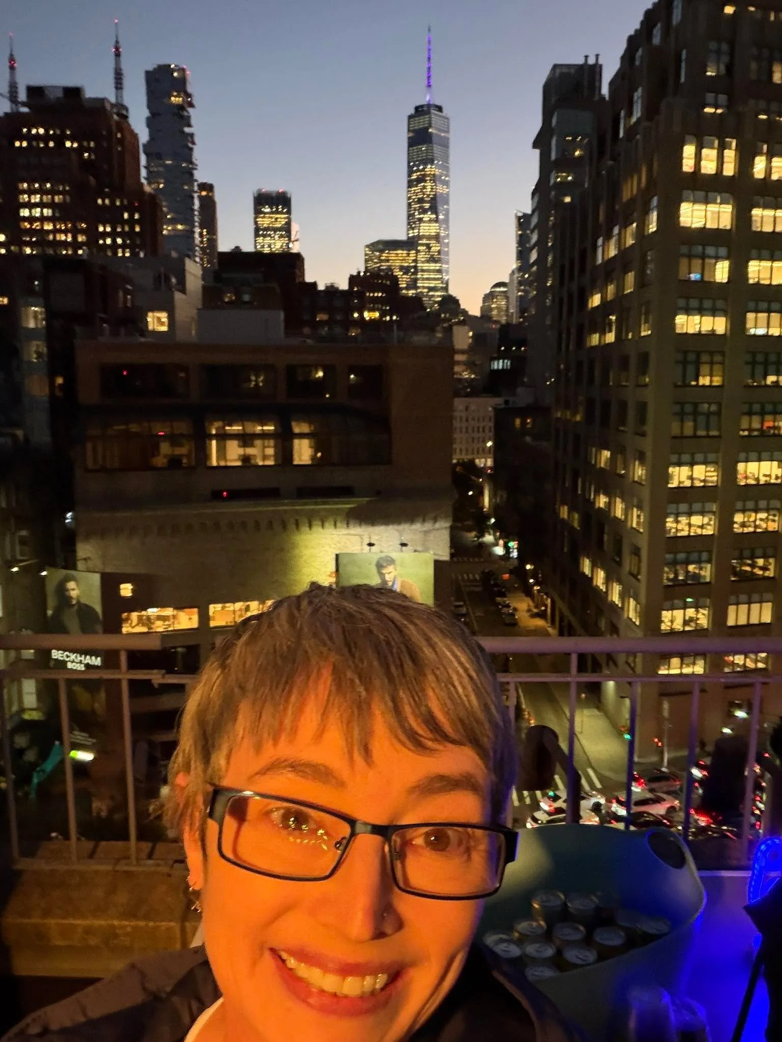 Rooftop party in NYC
