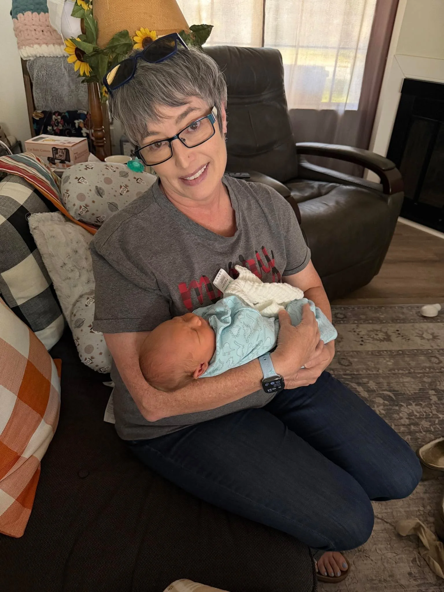 Finally got to hold this little guy since the day he was born 💙