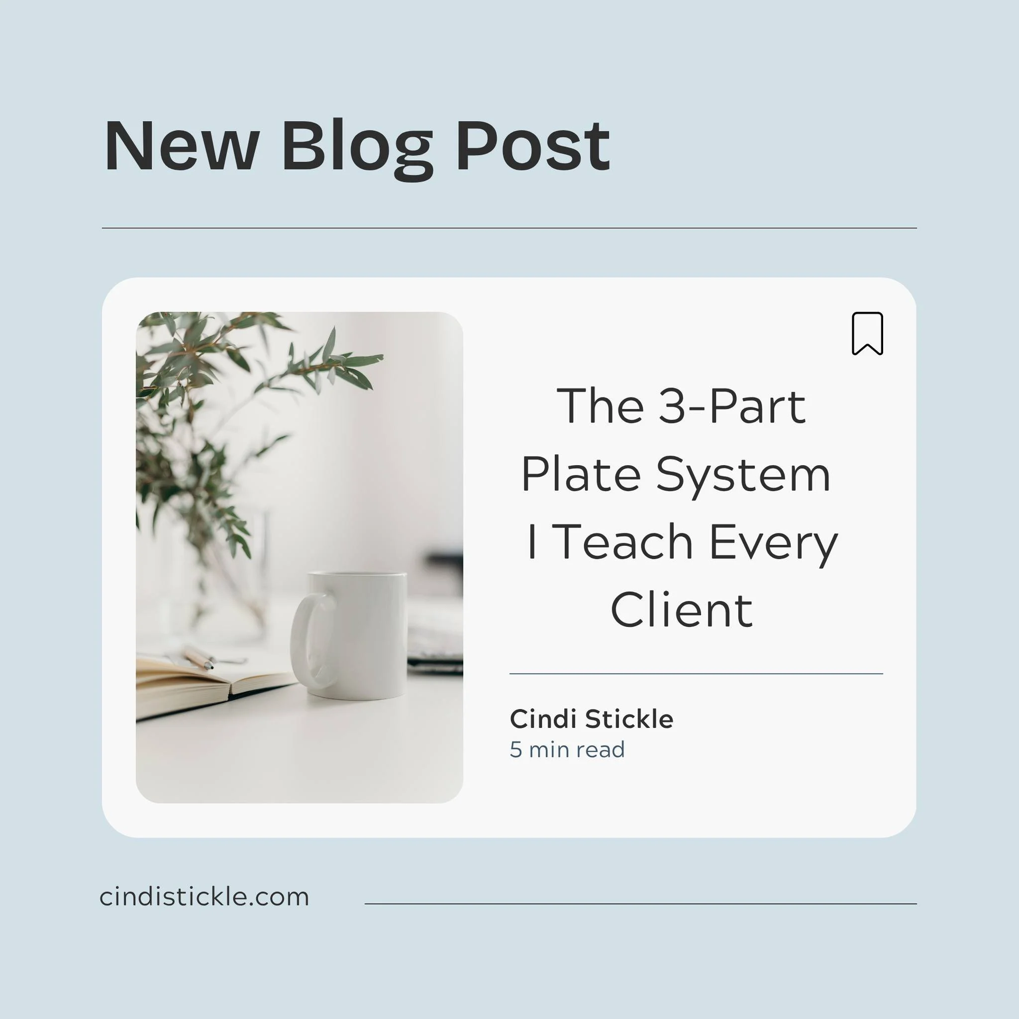If meals feel confusing in menopause, here&rsquo;s the truth no one is saying:

You don&rsquo;t need a diet.
You need a plate that supports your hormones.

This week&rsquo;s blog breaks down the simple 3-Part Plate System I teach every client &mdash;