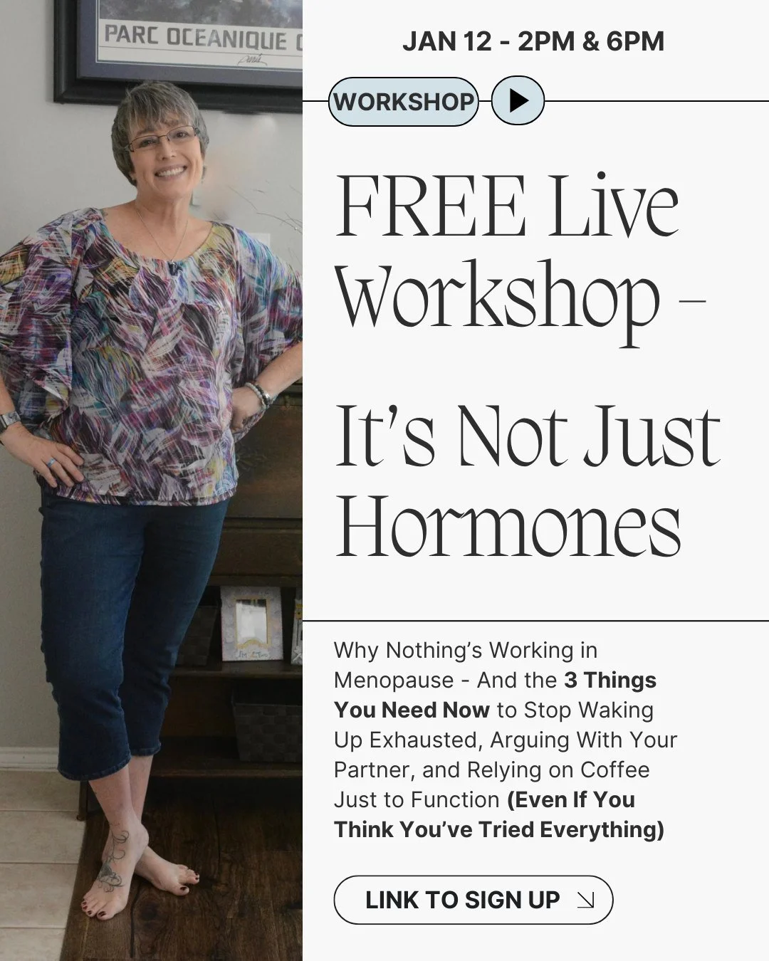 𝐓𝐡𝐞 𝐡𝐚𝐫𝐝𝐞𝐬𝐭 𝐩𝐚𝐫𝐭 𝐨𝐟 𝐦𝐞𝐧𝐨𝐩𝐚𝐮𝐬𝐞 𝐢𝐬𝐧&rsquo;𝐭 𝐭𝐡𝐞 𝐬𝐲𝐦𝐩𝐭𝐨𝐦𝐬.

It&rsquo;s the confusion.
The second-guessing.
The wondering why nothing you try seems to help for long.

You can be doing everything you&rsquo;ve been t