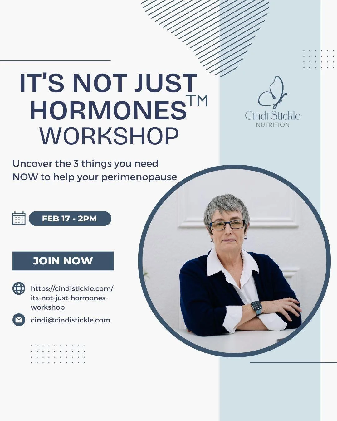 If you've been doing "all the right things" and still feel stuck...

If you're exhausted, foggy, bloated, and frustrated...

If you've tried every diet, every workout plan, every supplement &mdash; and nothing sticks...

Tuesday's workshop 