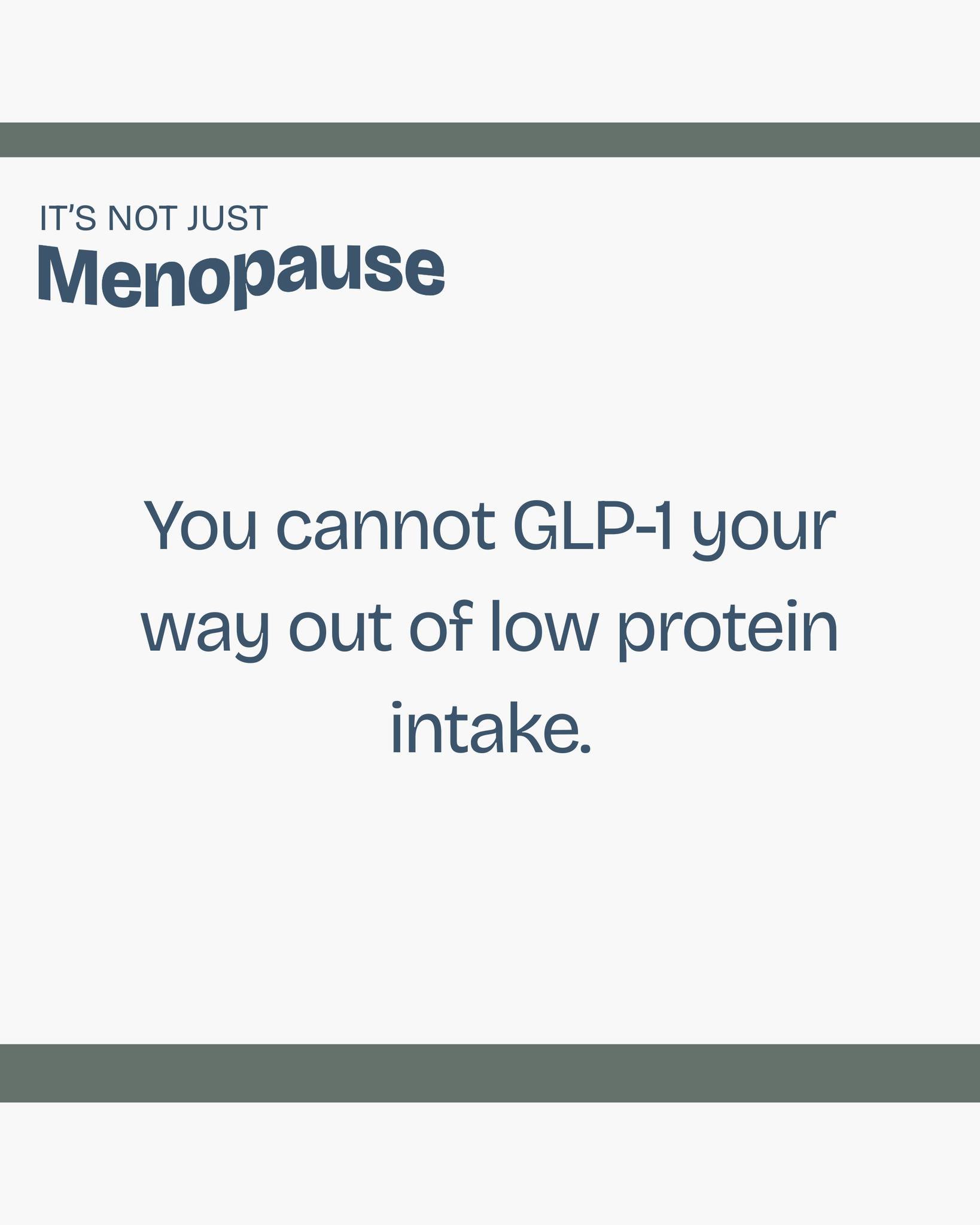 If you're on a GLP-1 in perimenopause, this episode is for you.

Because the question I keep getting is: okay, but what do I actually eat?

And most of the advice out there wasn't written for a perimenopausal body.

So that's exactly what I got into 