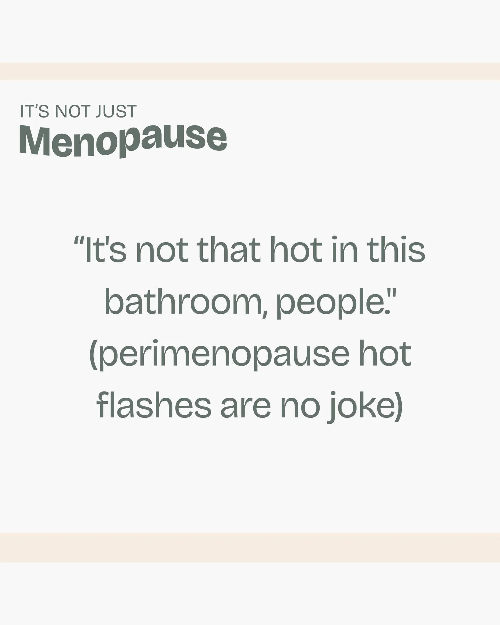 Hot flashes aren't random.

They're not just a menopause rite of passage you have to survive. They're a signal - a very specific one from your body's stress response system.

And most women have been taught to manage the symptom without ever asking w