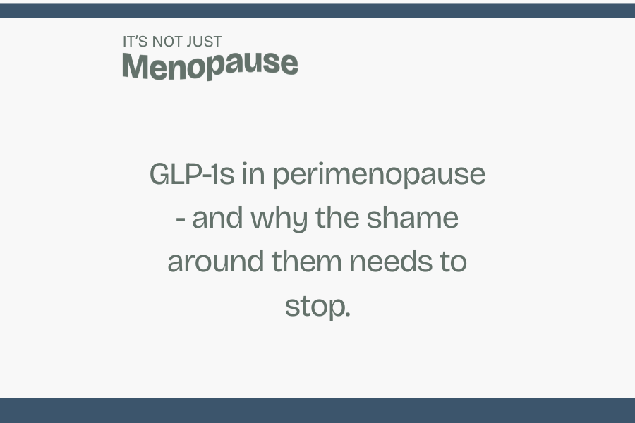 Ep. 136 | GLP-1s in Perimenopause: Why Women Feel Shame for Getting Help