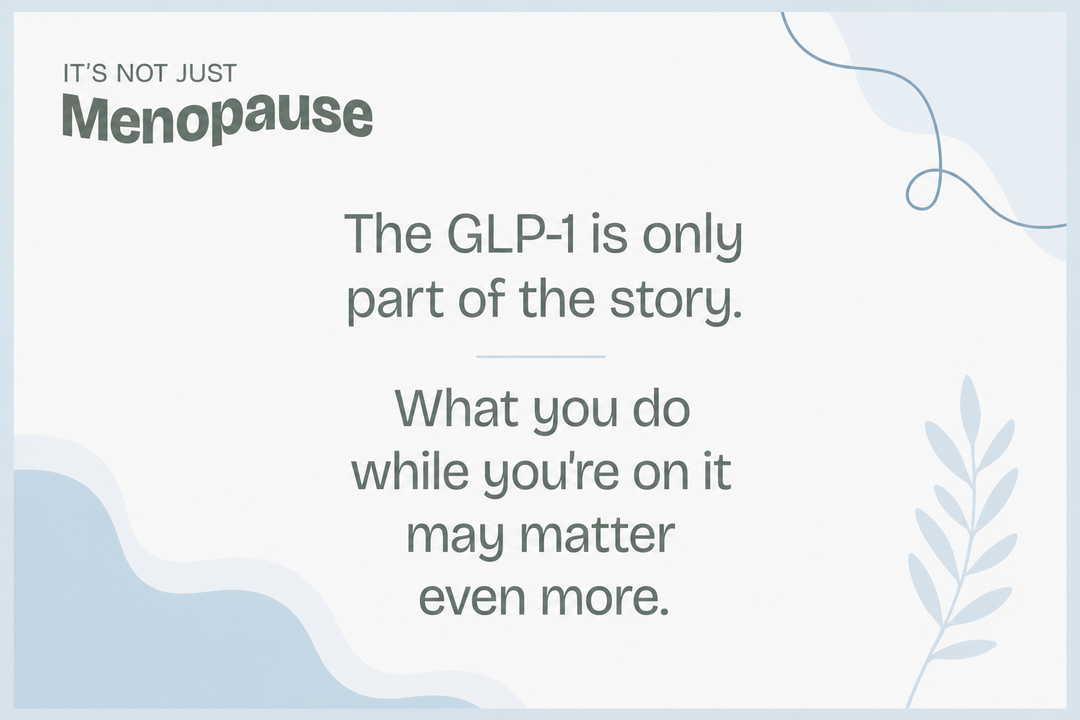 Ep 147 GLP-1 Nutrition in Perimenopause: 4 Things Most Women Never Learn