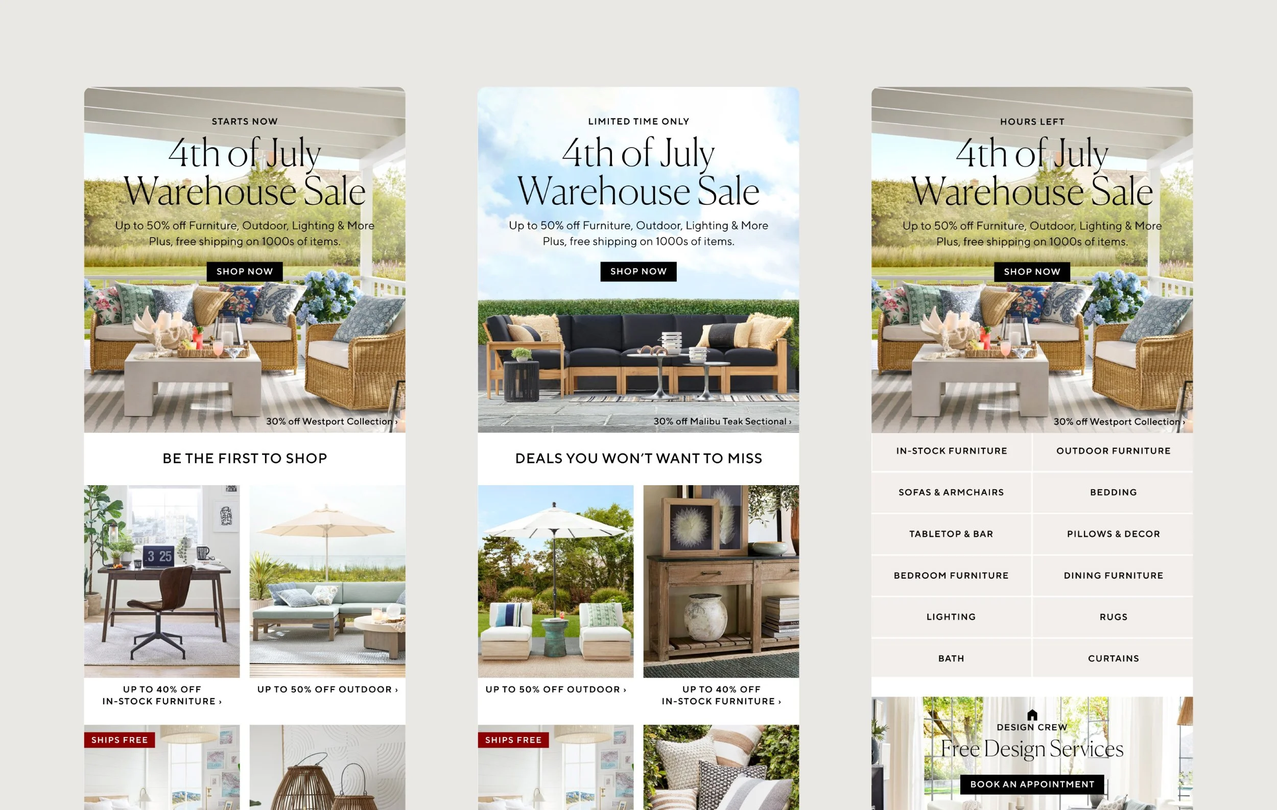 Pottery Barn 360 & Integrated Campaigns