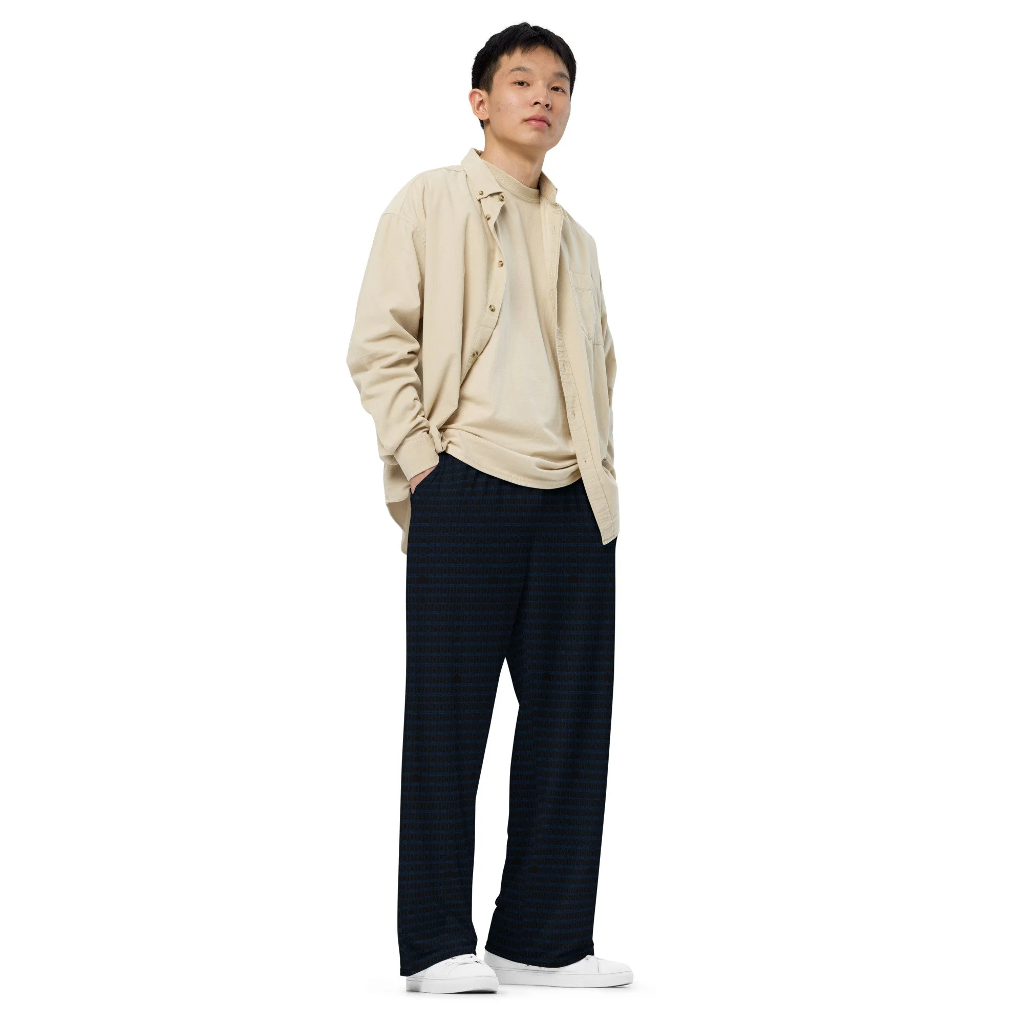 All Day All Night  unisex wide-leg pants ©