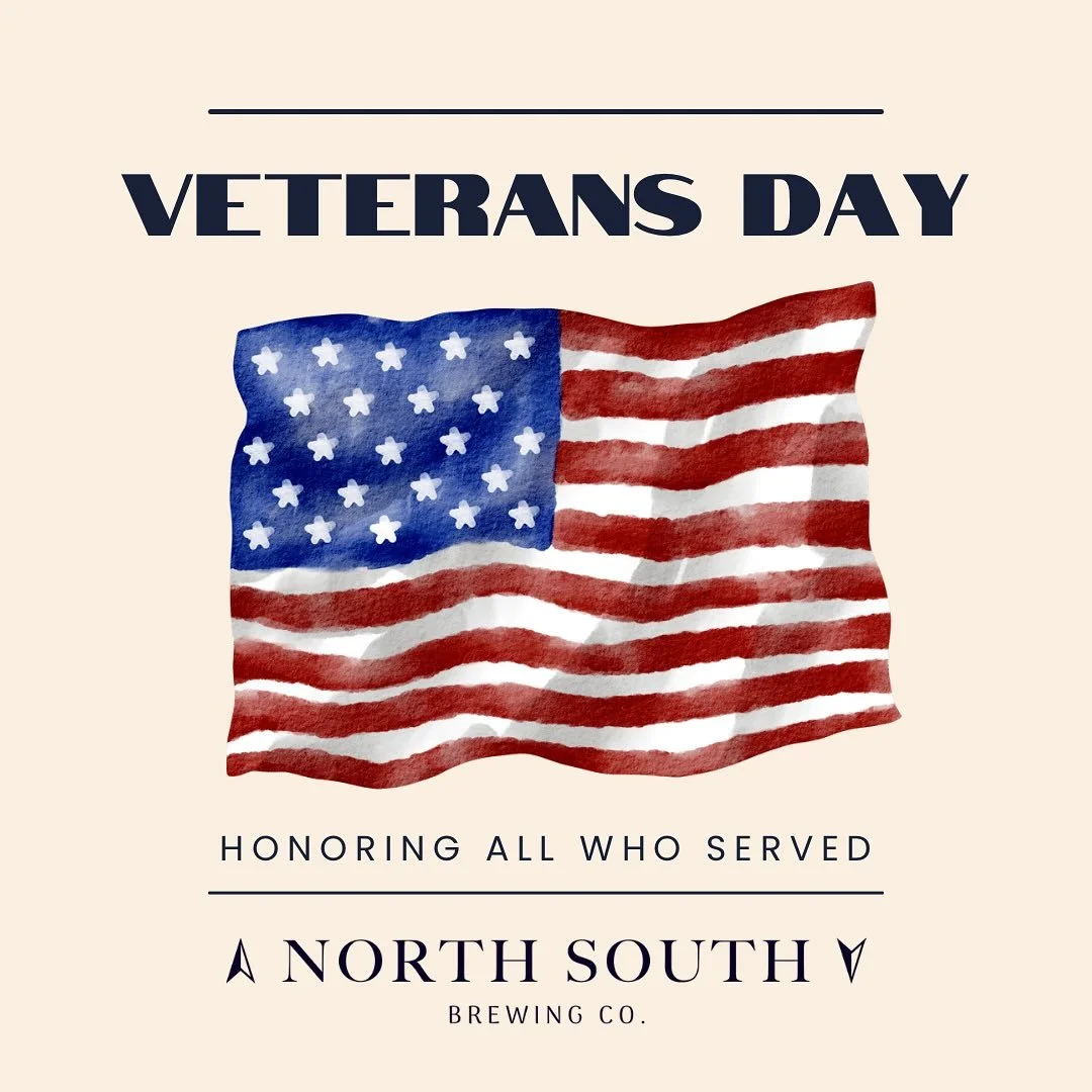 We&rsquo;re lucky to be part of a community full of heroes. 🇺🇸 🦅 This Veterans Day, we&rsquo;re raising a pint to the veterans on our team, our friends stationed at Fort Bragg, and all who&rsquo;ve served.

Thank you for your service, your sacrifi