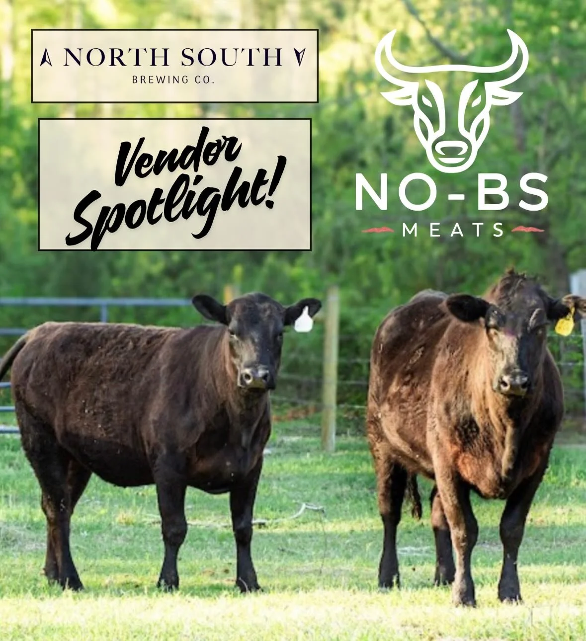 Vendor Spotlight: @no_bsmeats 

If you&rsquo;ve ever purchased or chatted with the crew from NO-BS Meats, you already know they&rsquo;re the real deal! Veteran-owned, family-run, friendly, and genuinely passionate about what they do. Their beef is ex