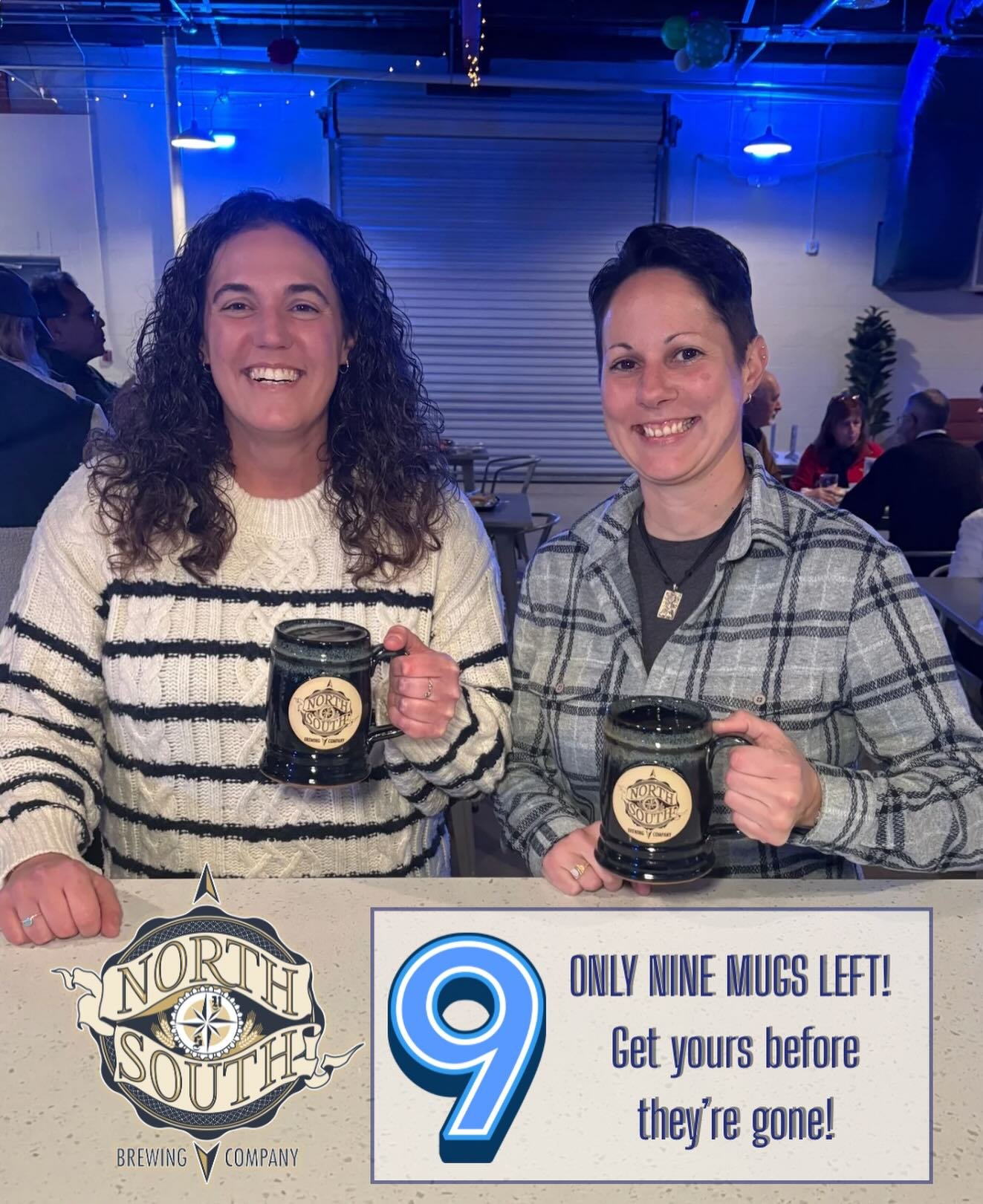 Mug Club spots are almost SOLD OUT! (We&rsquo;ll drink to that!) 🍻😉 

We can&rsquo;t thank our North South Fam enough for showing so much love!! Because of you, we&rsquo;re down to just 9 mugs left!

Claim yours today by chatting with your favorite