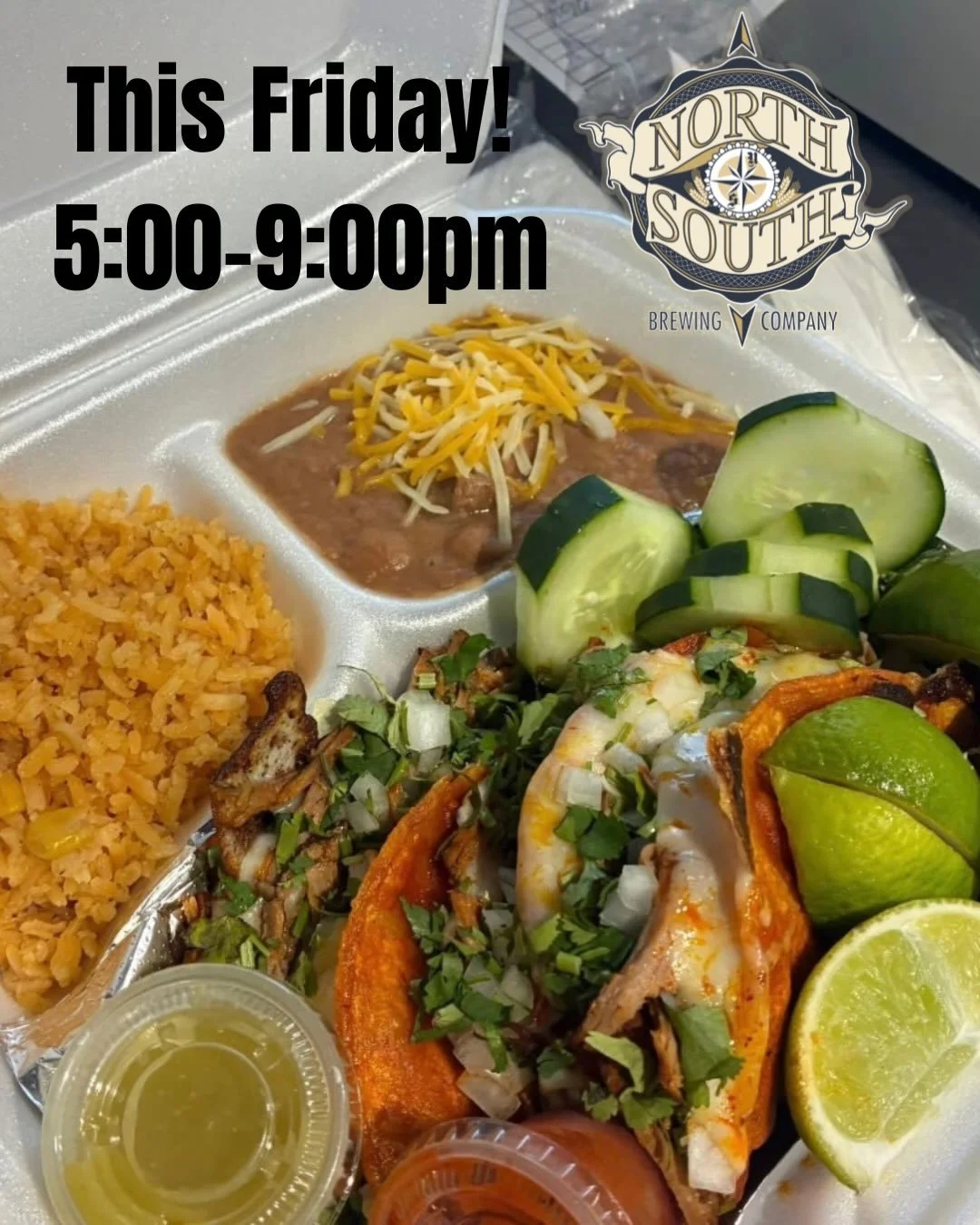 @tacoarepa_foodtruck + ice-cold North South beer + Shar &amp; Alexis behind the bar + @faywomensrugby + Karaoke =
ONE EPIC FRIDAY at North South Brewery!

Come hungry, come thirsty, come ready to sing your heart out. 🍻🎤🌮 💃🏻 

📅 This Friday | 5-