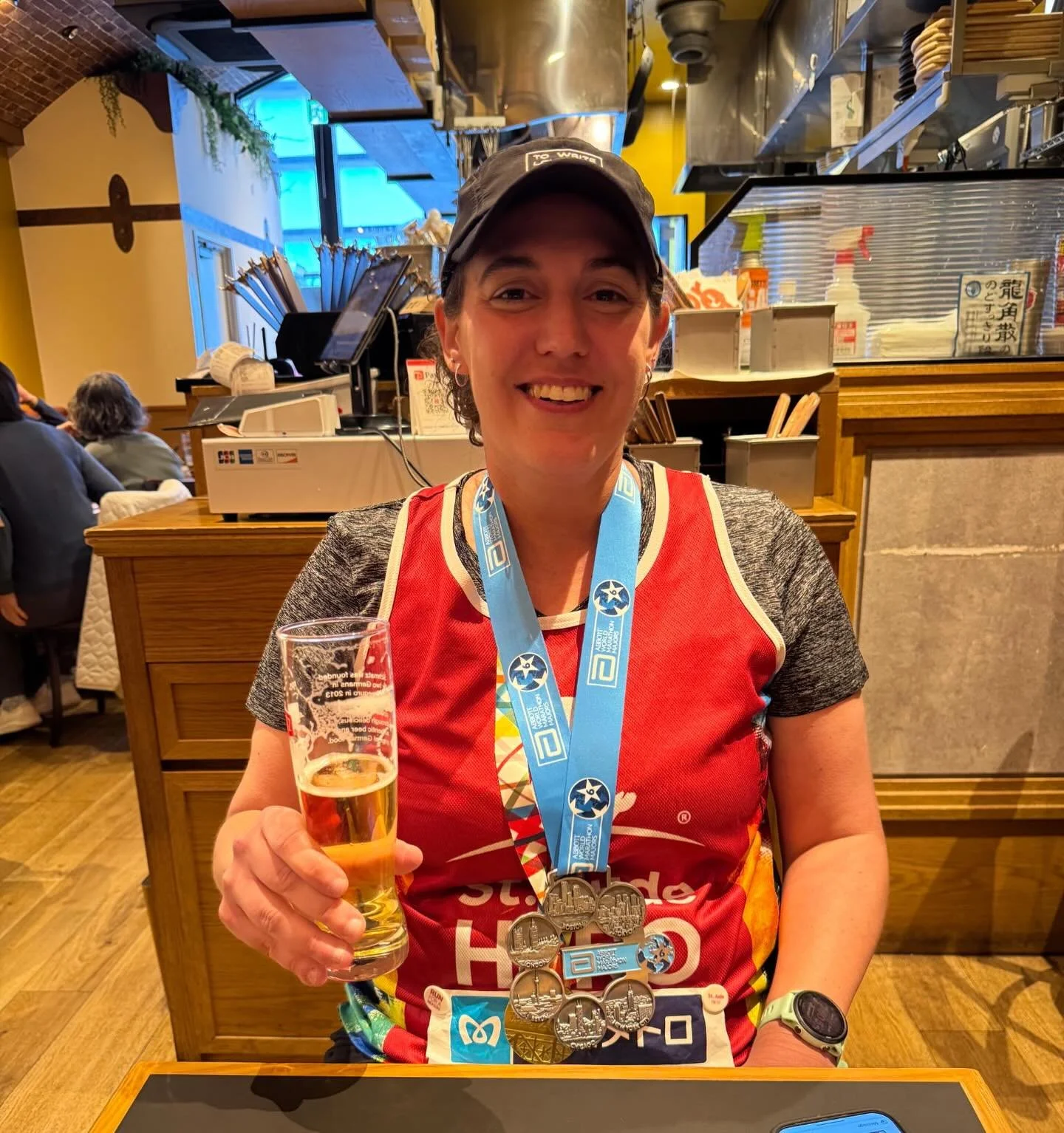 Congratulations to Michelle for completing the 2026 Tokyo Marathon! You may remember her from her Brewing Hope event this past November, where she raised funds to run on behalf of St. Jude Children&rsquo;s Research Hospital.

Michelle chooses to run 