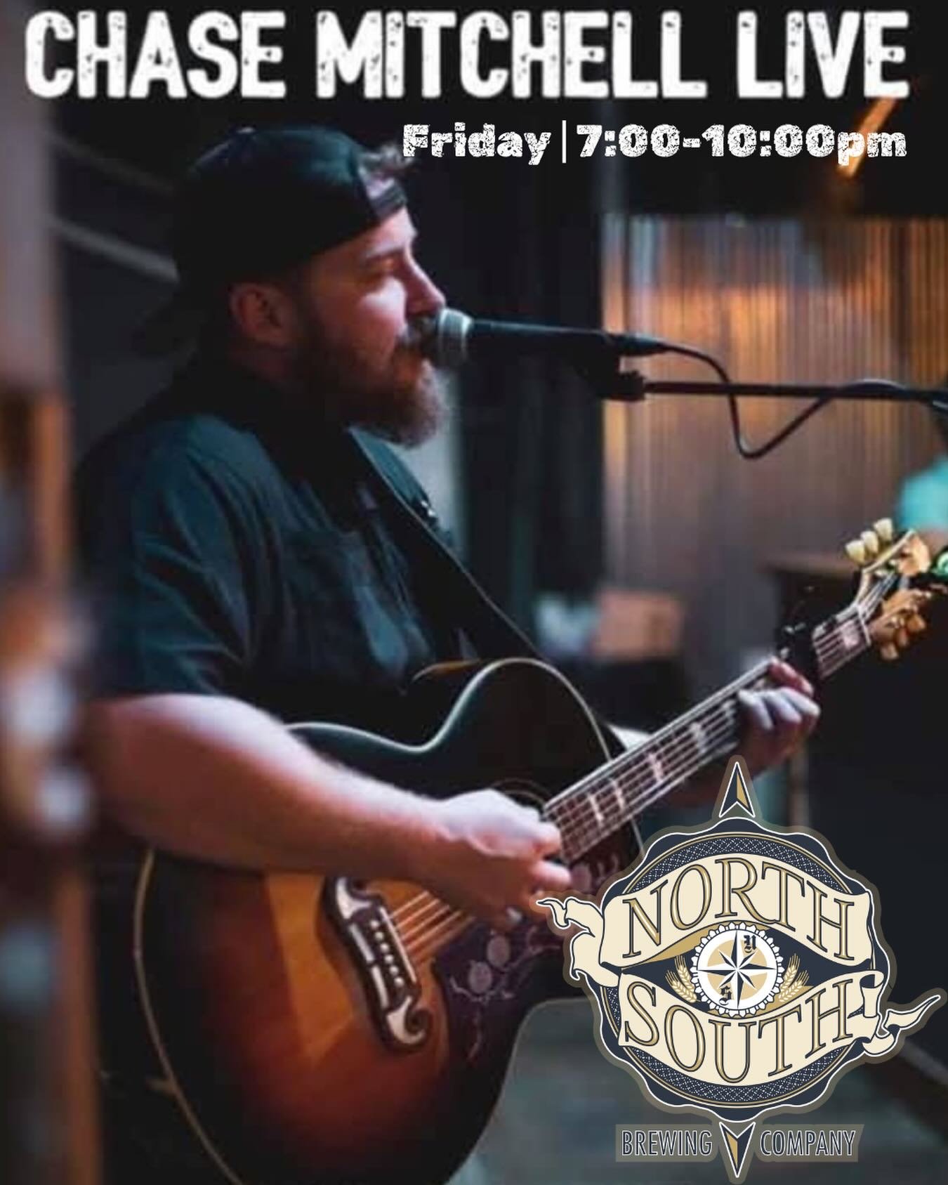 Friday night plans? We&rsquo;ve got you covered&hellip;

Join us tomorrow night as we welcome Chase Mitchell back to the North South stage! With warm temperatures, cold beer, and live music filling the brewery, it&rsquo;s the perfect way to kick off 