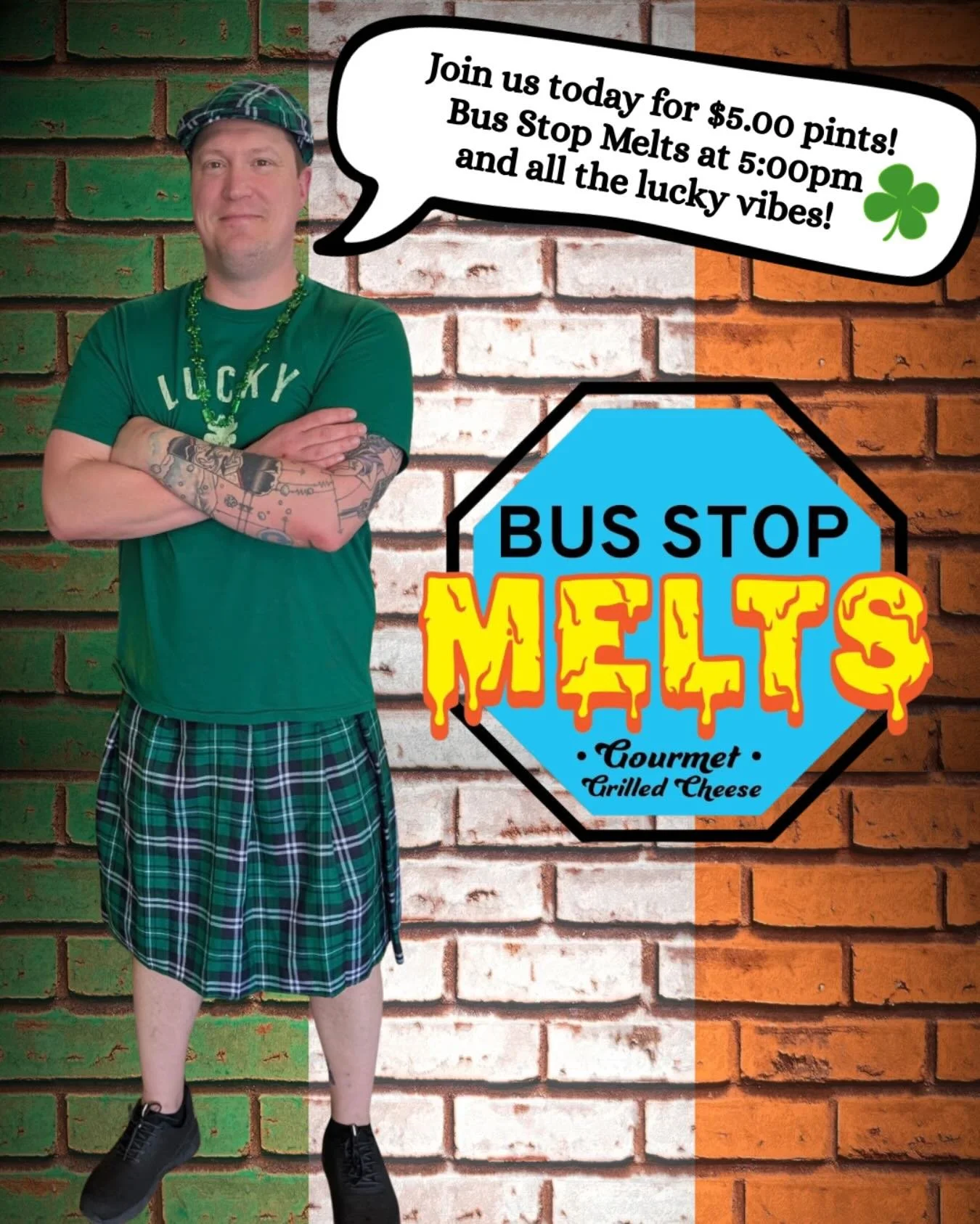 May your pints be cold, your friends be close, and may a little extra luck find you wherever you go! 

Wishing all our friends and family a safe and happy St. Patrick&rsquo;s Day from all of us at North South Brewing! 

Come join us today and help us