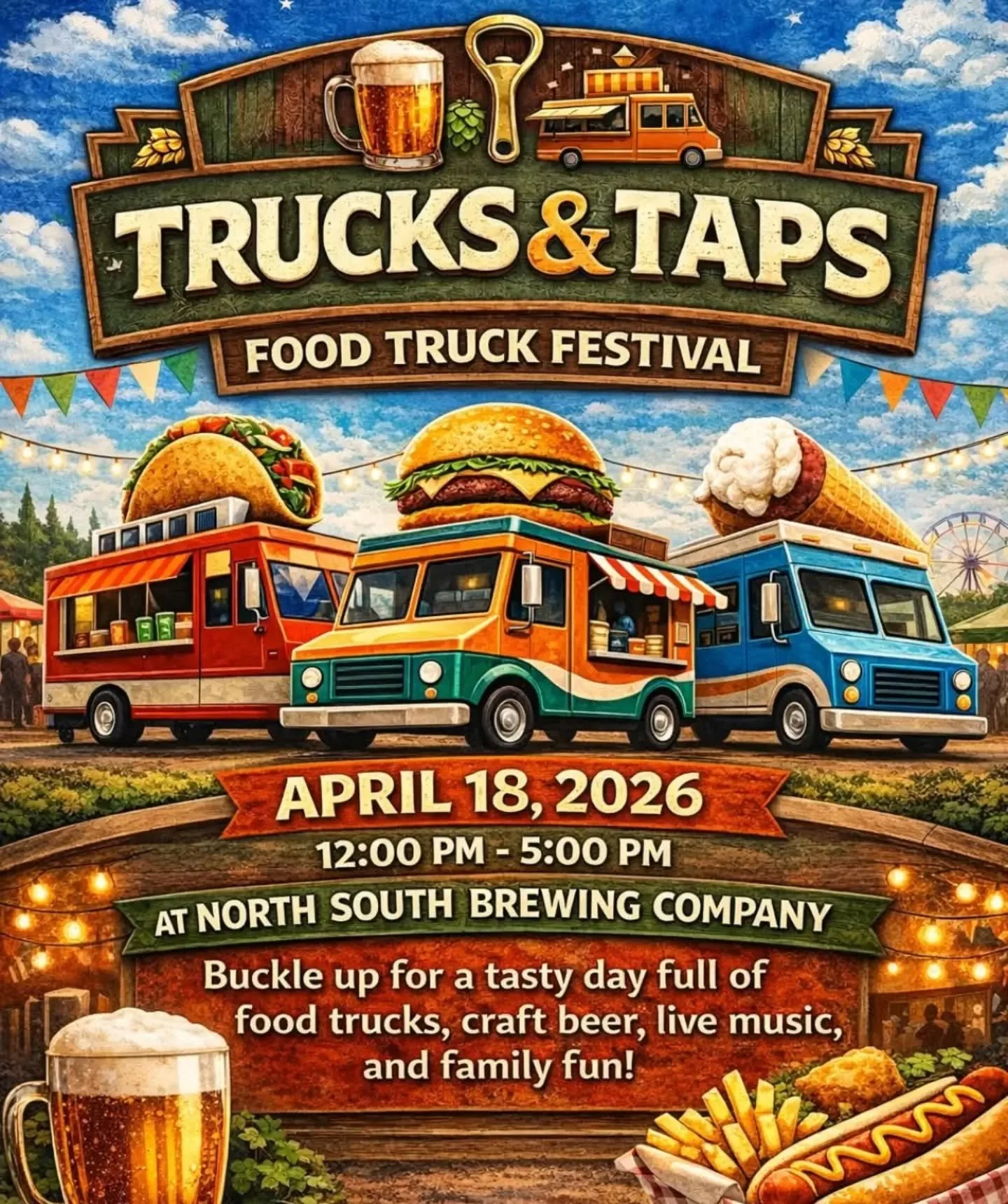 We are almost to the big day!

11 food trucks, over 25 vendors, and a ton of great beer!