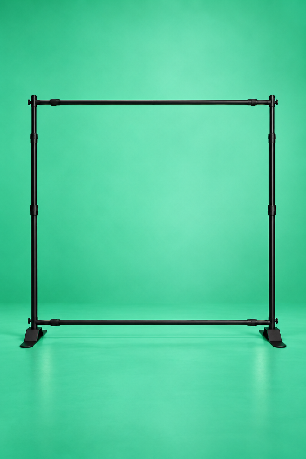 Minimalist Black Backdrop Frame on Mint Green.png