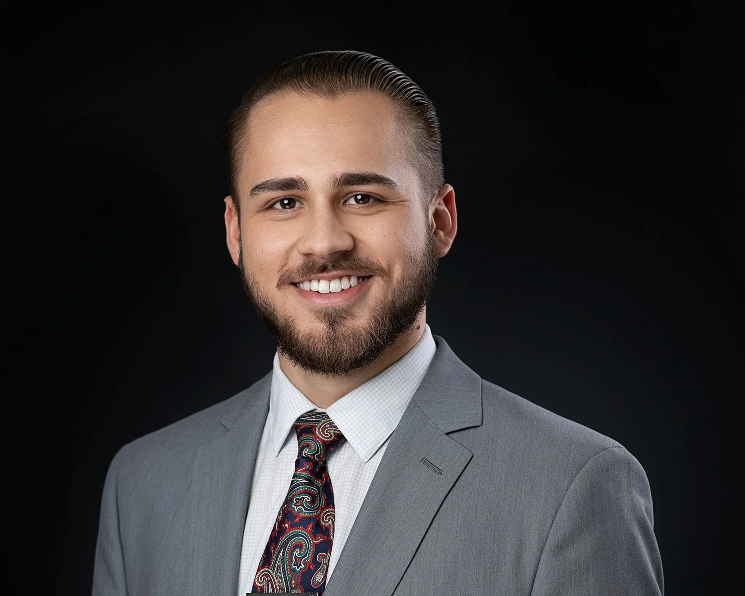 Headshot with Black Background