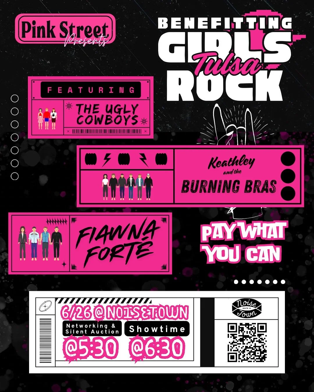 Girls ROCK Camp Fundraiser presented by Pink Street Mgmt