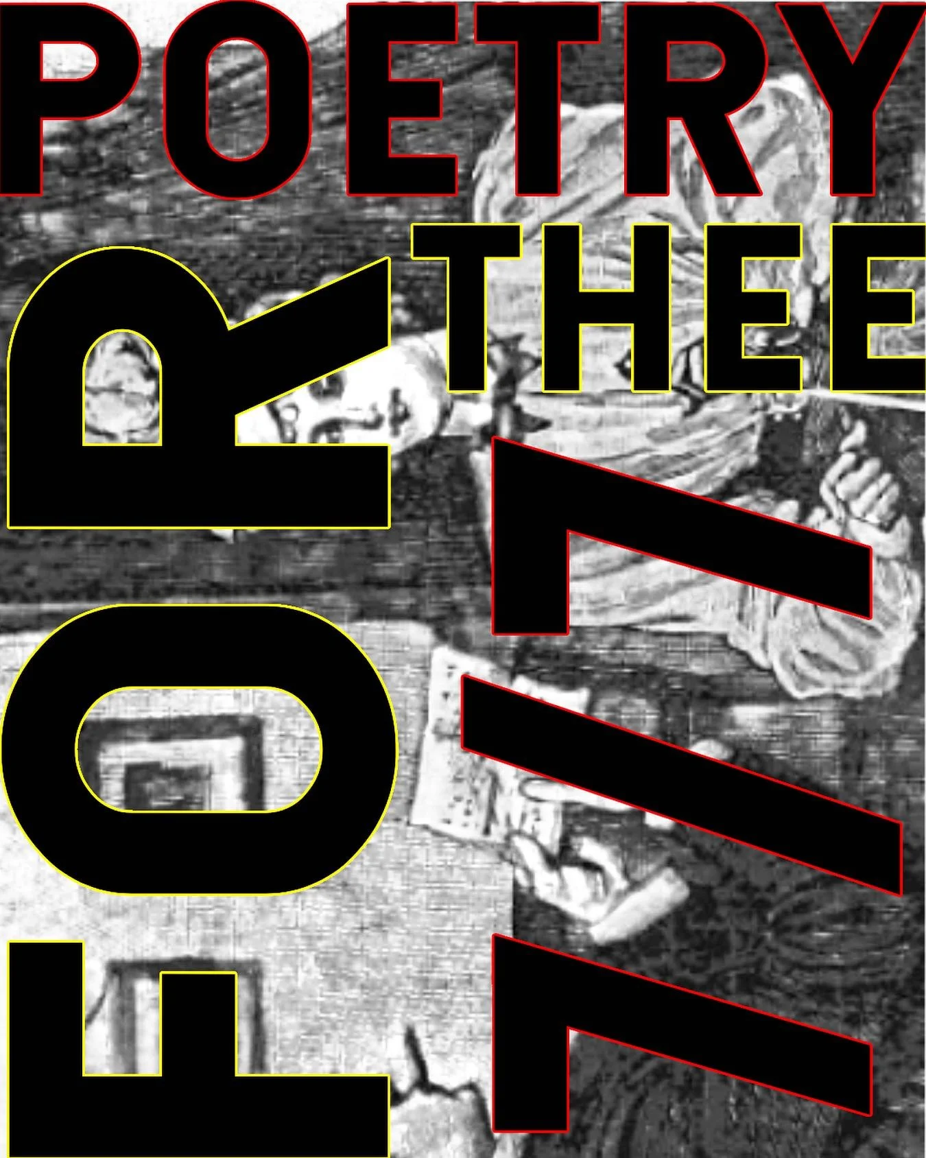 Monday July 7th
Poetry for Thee
Our monthly poetry swap and open mic hosted by Alf
Sign ups 6:30pm Reading at 7pm
Free to attend and participate