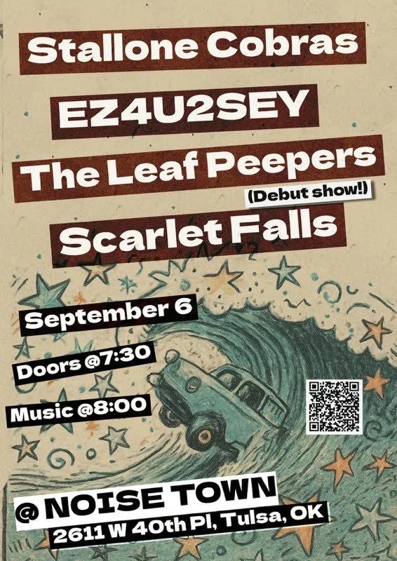Live Music All Ages feat: Stallone Cobras, EZ4U2SEY, Scarlett Falls, & The Leaf Peepers