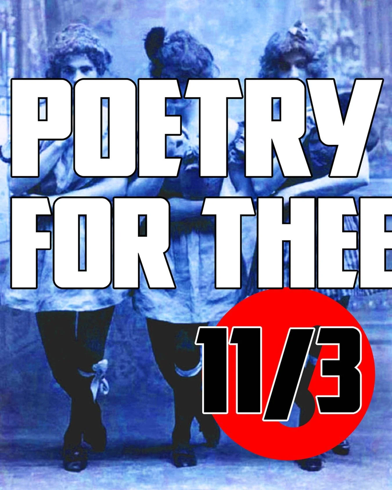 Monday November 3rd
Poetry for Thee 
Our monthly poetry swap and open mic hosted by Alf
Sign ups 6:30pm Reading at 7pm
Free to attend and participate