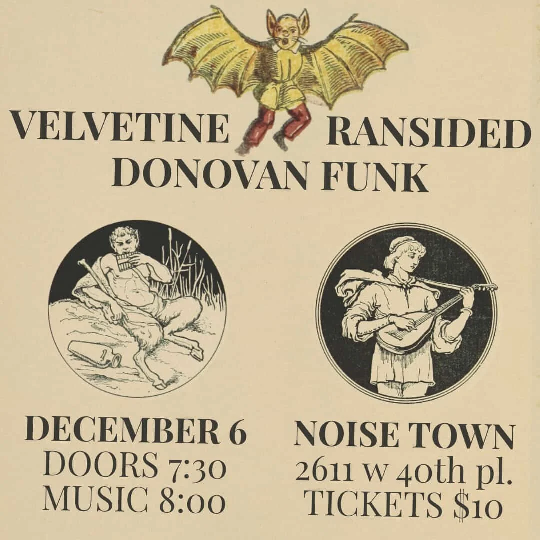 Live Music All Ages feat: Donovan Funk, Ransided and Velvetine