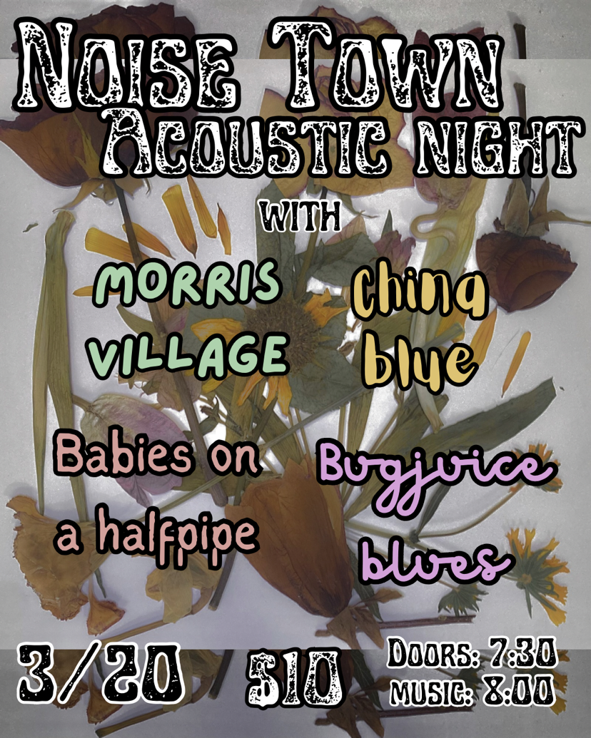 Acoustic Night featuring performances from Bugjuice Blues, Morris Village &amp; More