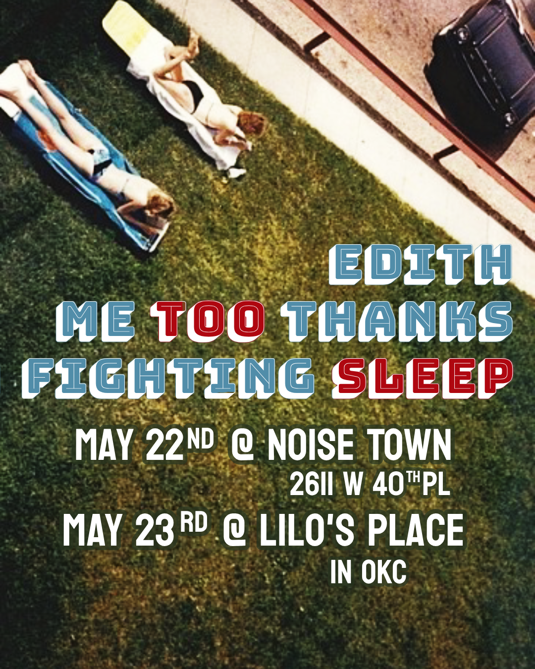 Live Music All Ages feat: Fighting Sleep, Me Too Thanks & More