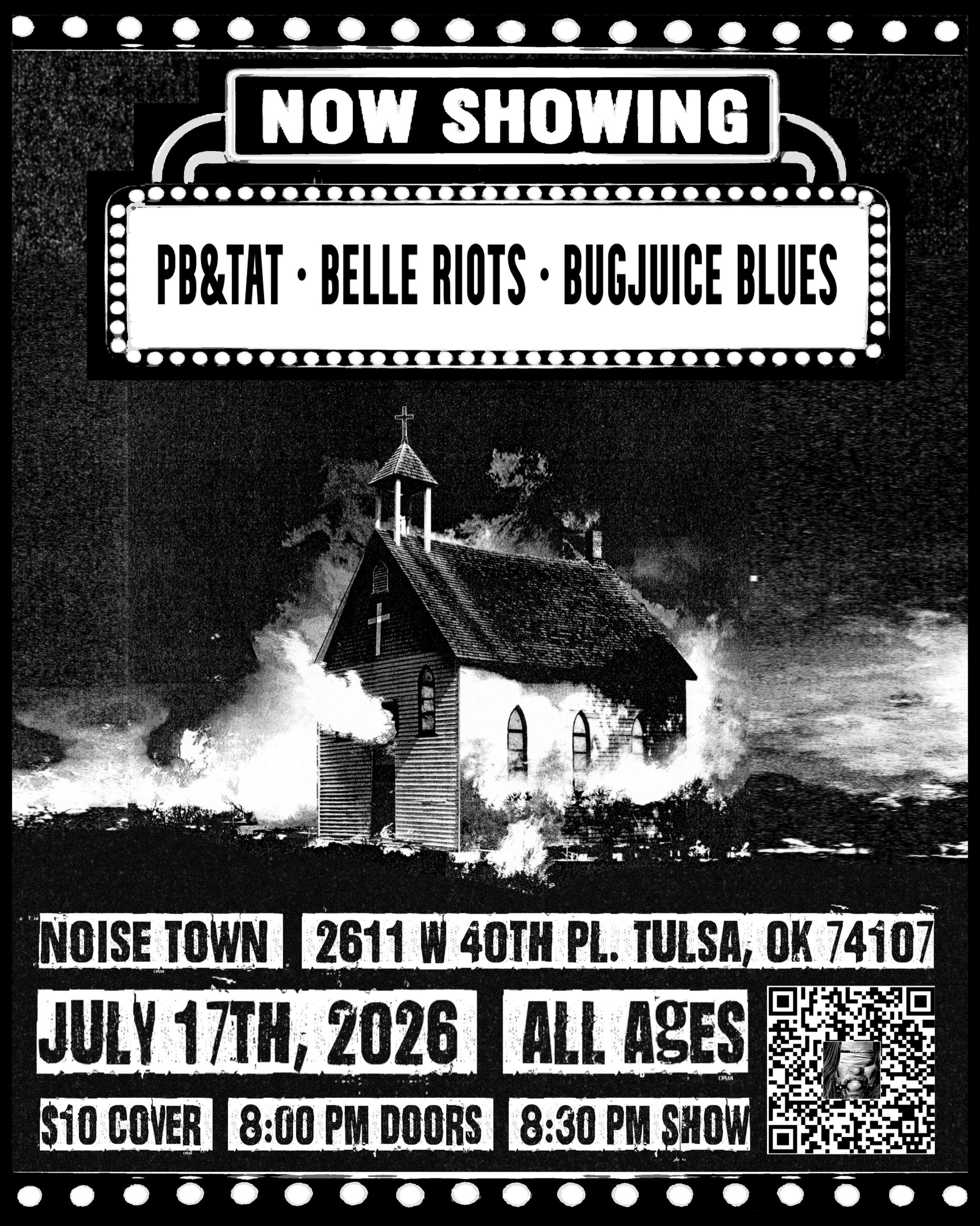 Live Music All Ages feat: PB&TAT, Belle Riots, and Bugjuice Blues