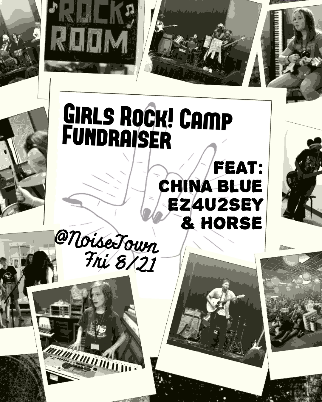 Girls Rock! Camp Fundraiser!
