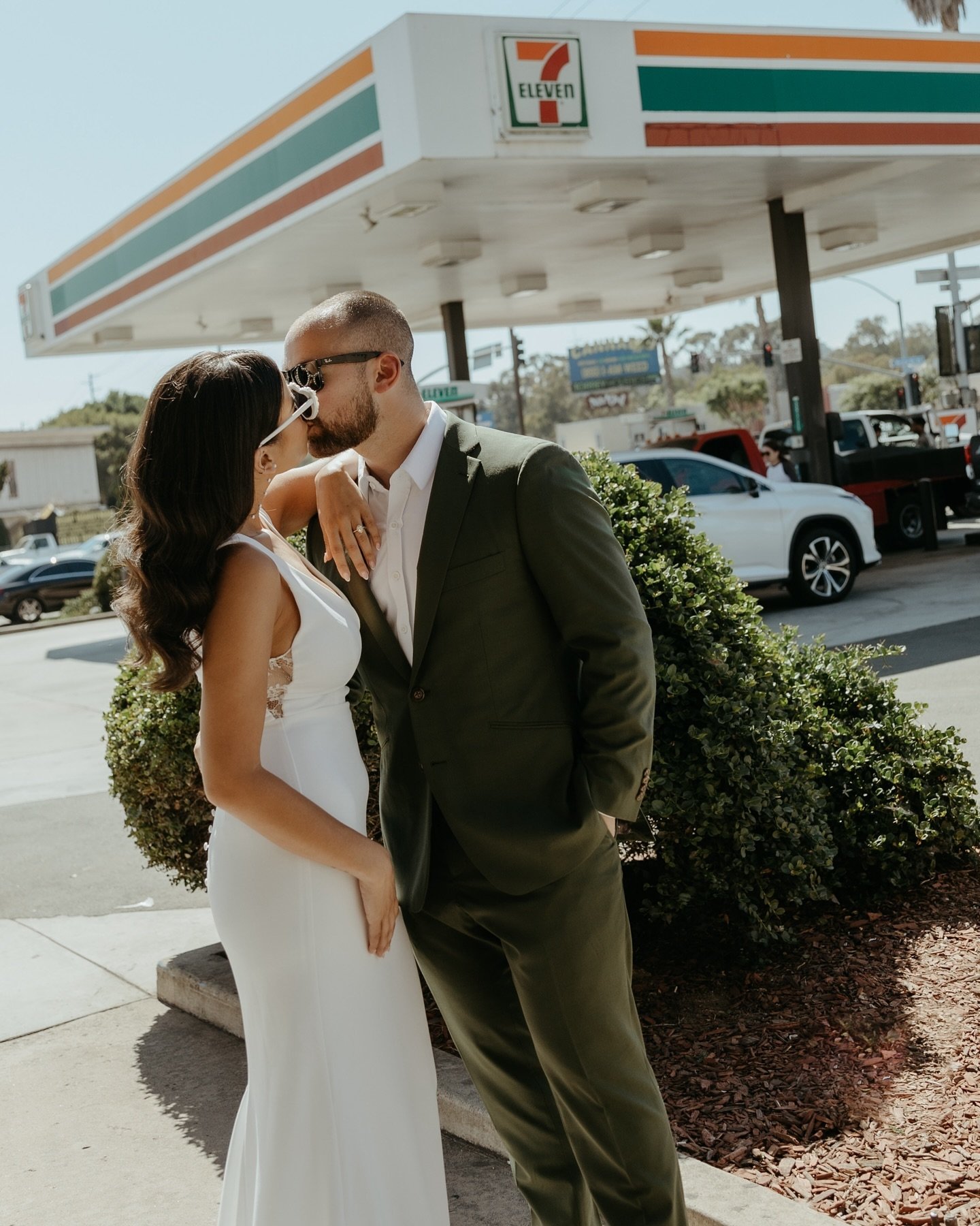 only these two can make a 7-Eleven look this good ✨ happy 7-11-24, everybody. And happy 1 year anniversary to one of the coolest couples we&rsquo;ve ever known!