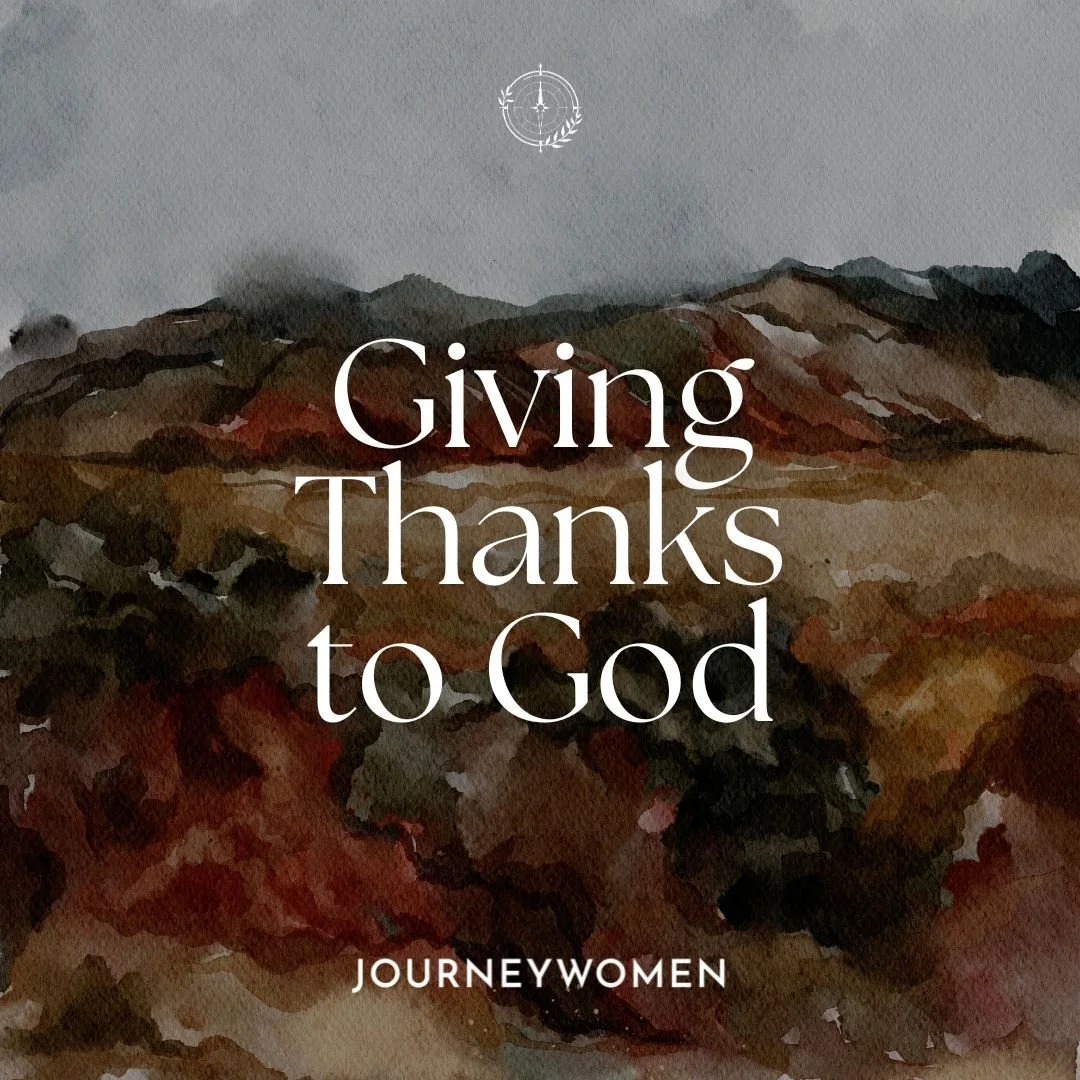 Giving Thanks to God