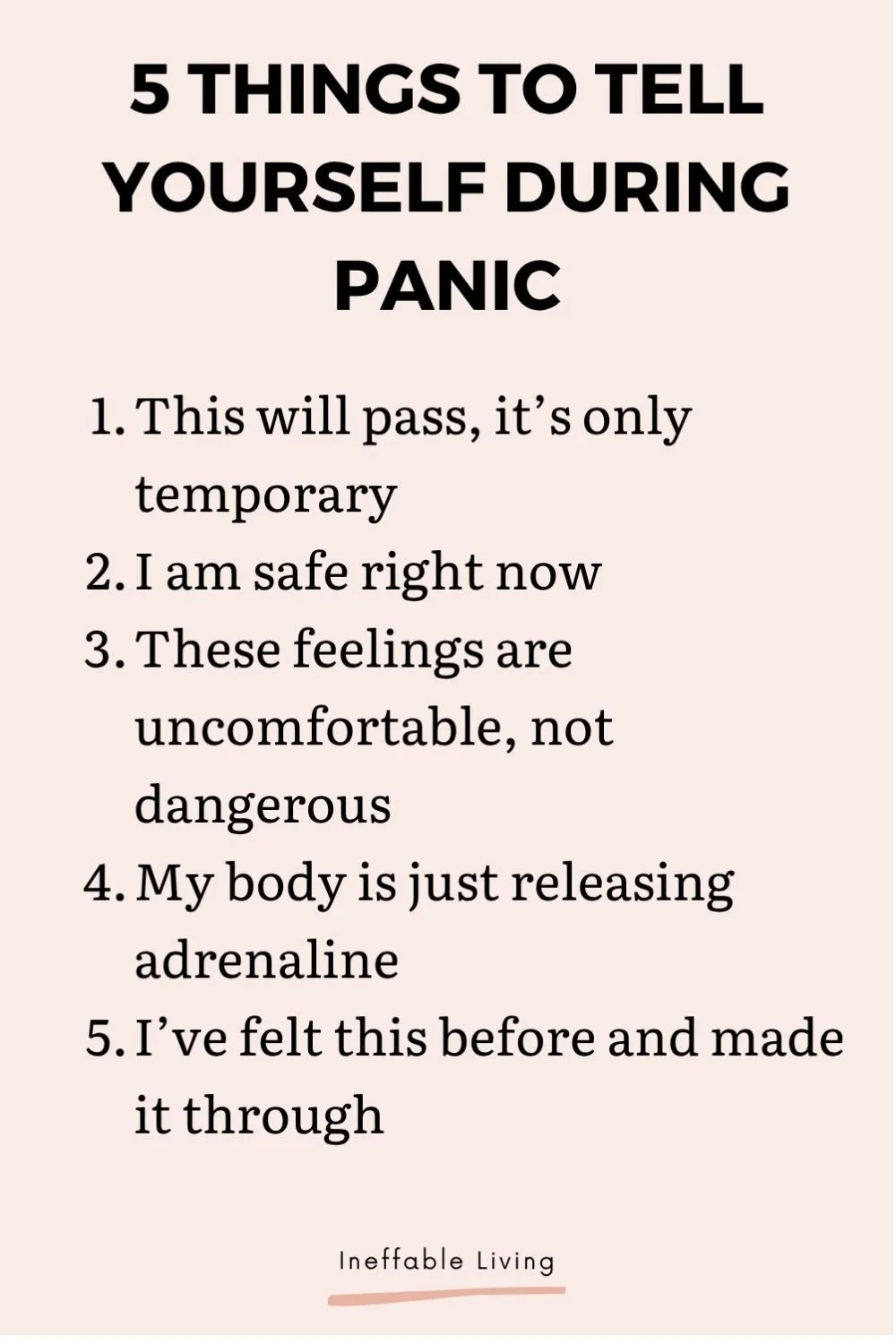 💫 Coping Skills for Panic Attacks 💫

Panic attacks can feel terrifying &mdash; like you&rsquo;ve lost control of your body or that something terrible is about to happen. But while they can be intense, they are temporary, and you can learn to ride t
