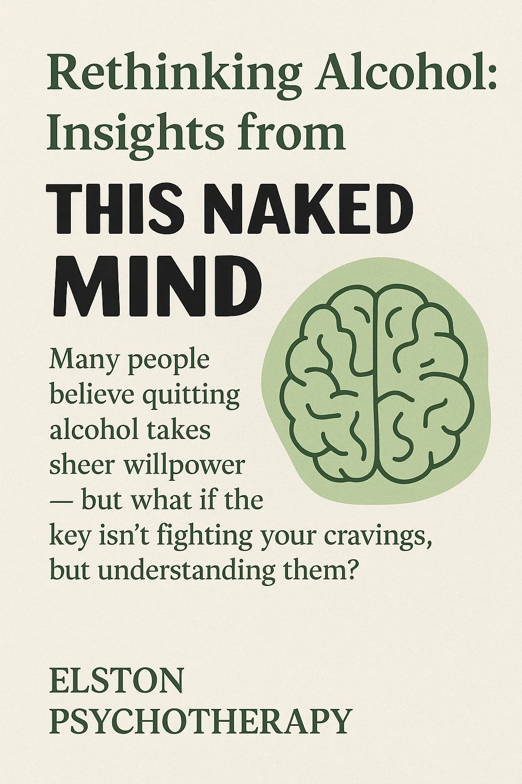 🌿 Rethinking Alcohol: Insights from This Naked Mind 🌿
Many people believe quitting alcohol takes sheer willpower &mdash; but what if the key isn&rsquo;t fighting your cravings, but understanding them?
In This Naked Mind, author Annie Grace explains