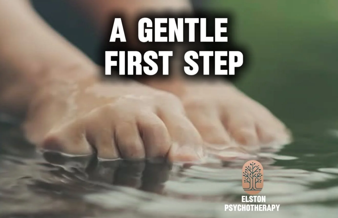 Not quite ready for therapy? That's okay. You don't have to jump all the way in to start taking care of yourself. 

Support groups can be gentle first steps, a place to listen, share (when you're ready), and realize you're not alone in what you're ca