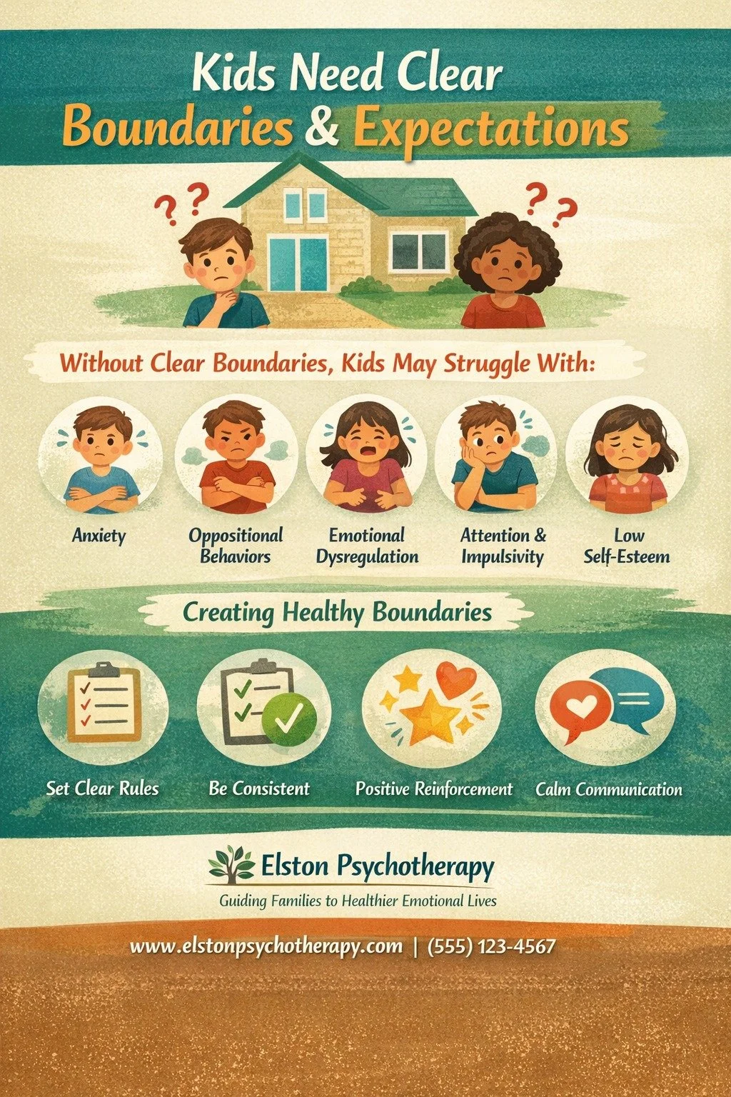 Parenting can feel overwhelming, especially when children are struggling emotionally or behaviorally. One of the most important foundations for a child&rsquo;s emotional development is clear boundaries and consistent expectations at home.

When child