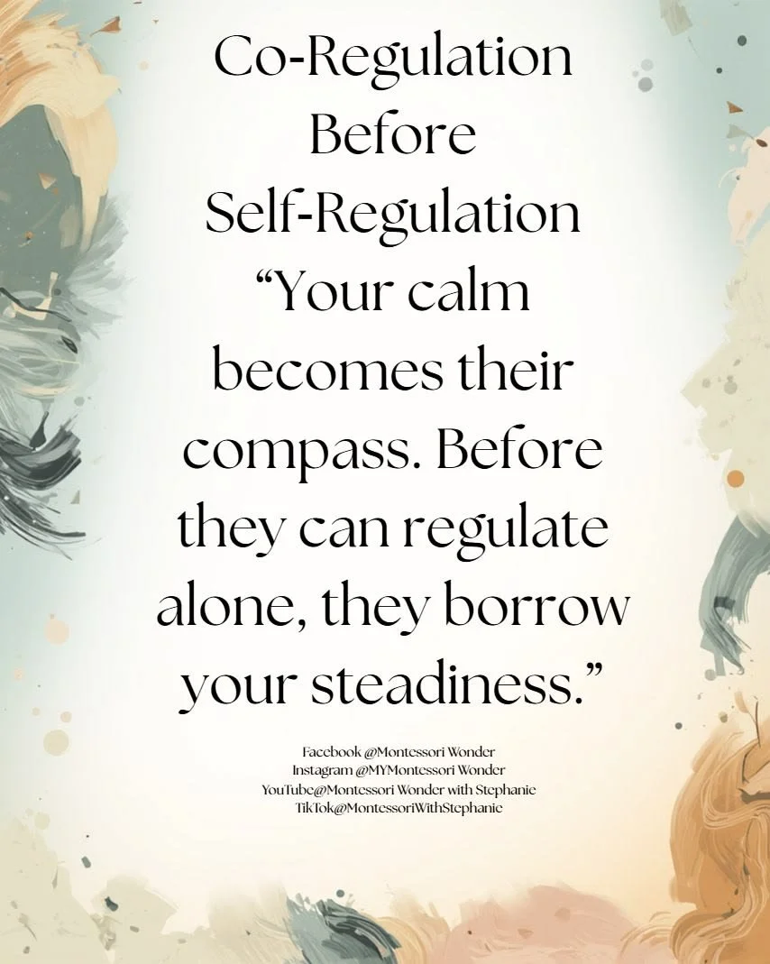 Co-regulation is one of the most powerful (and often overlooked) parts of emotional development. Children don&rsquo;t learn regulation in isolation&mdash;they learn it through connection.

When a parent, teacher, or caregiver is calm, present, and re