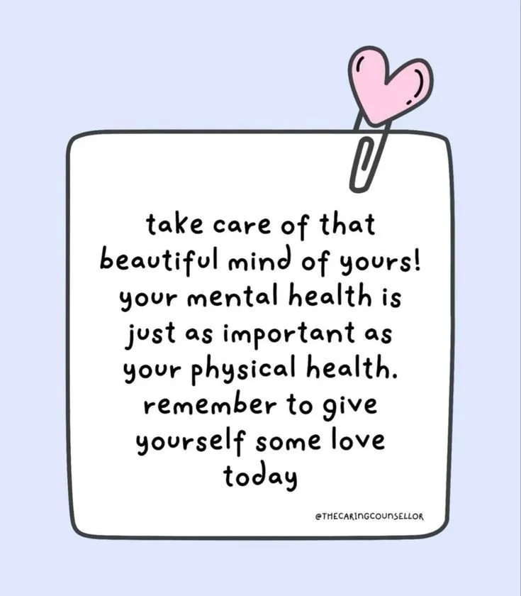 Your mind deserves care, too. 🤍

In a world that often prioritizes productivity over well-being, it&rsquo;s easy to overlook the importance of mental health. But your thoughts, emotions, and inner experiences matter just as much as your physical hea