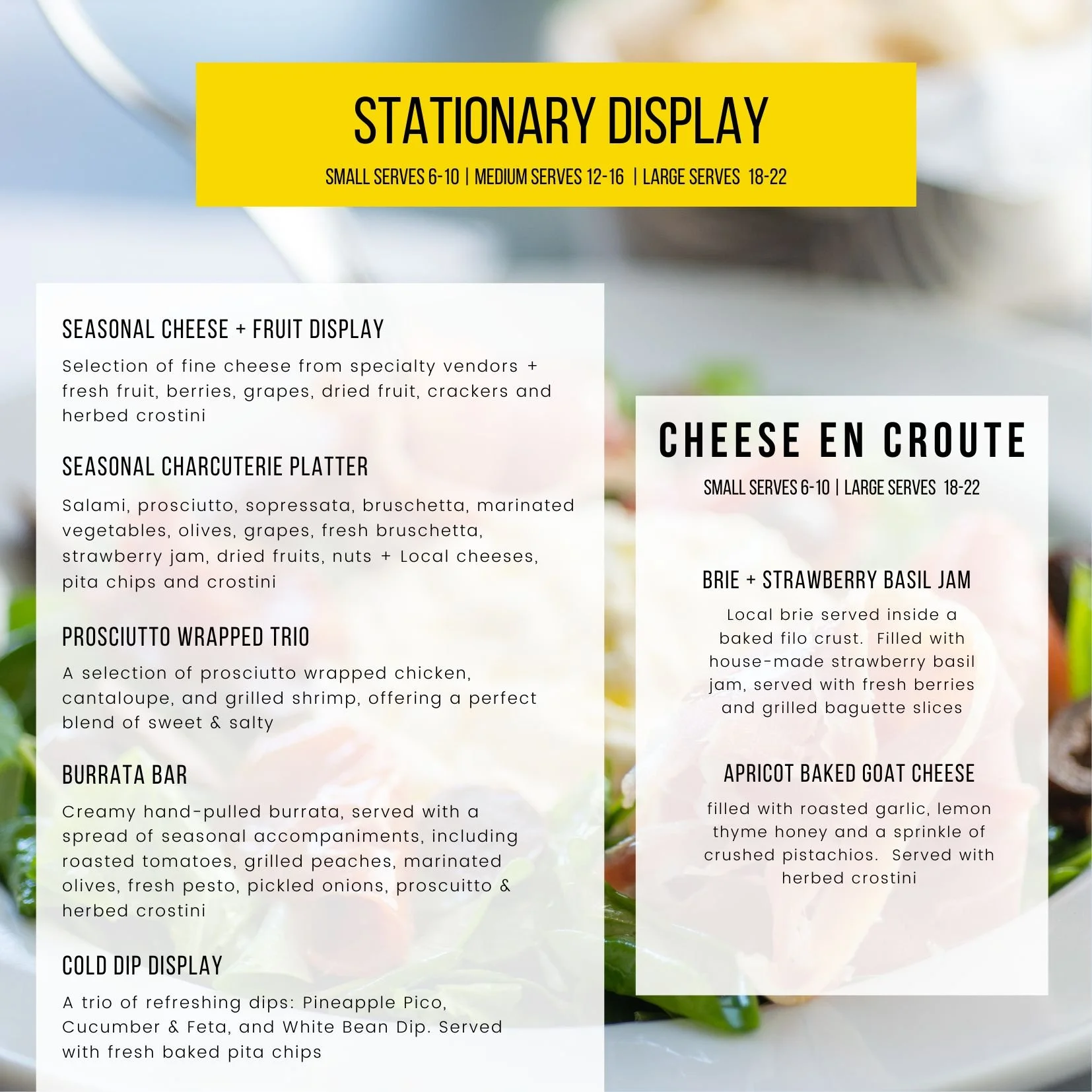 Spring & Summer Catering Boston | Fresh Seasonal Menus | Powerhouse ...