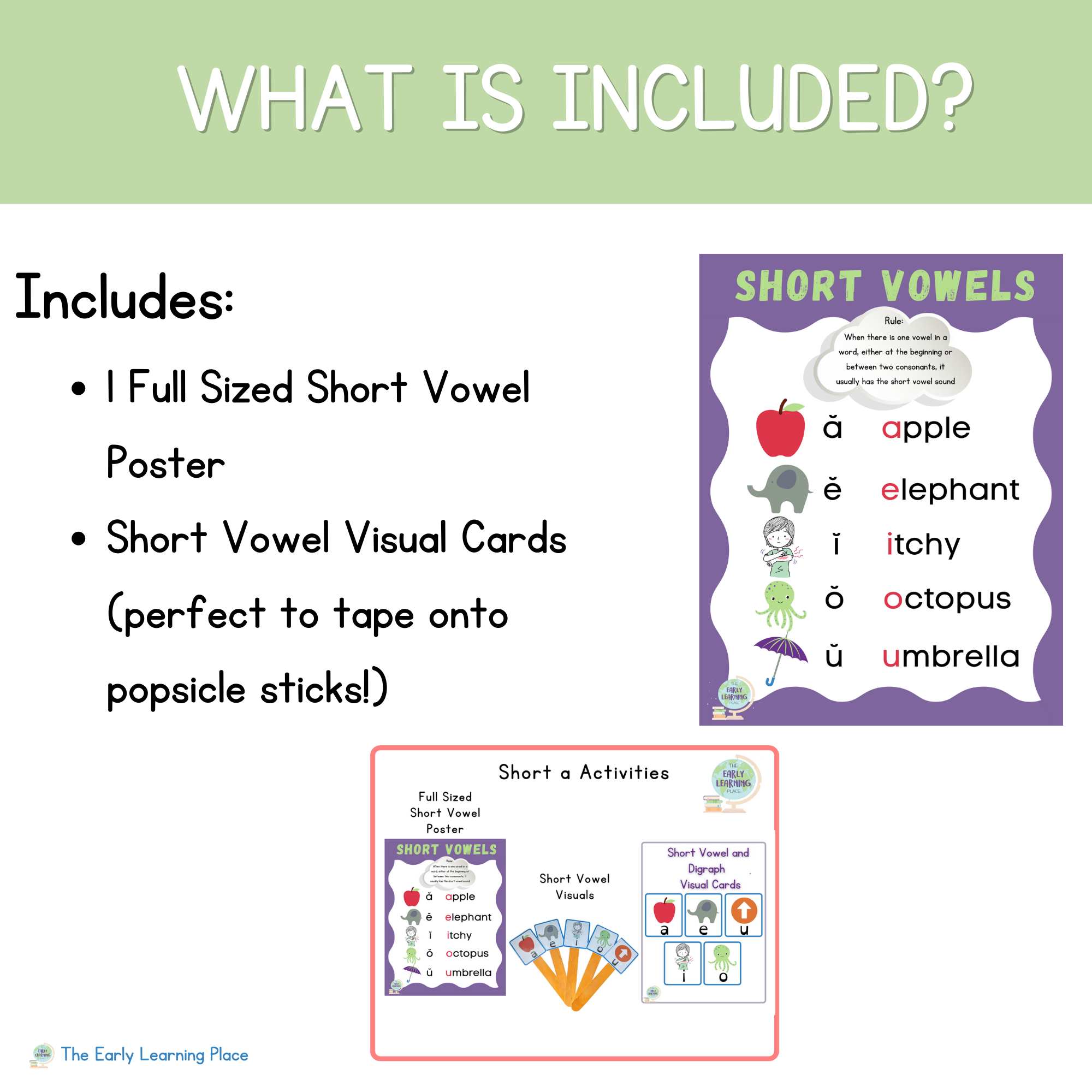 Short Vowel CVC Worksheets and Activities - Short A — The Early ...