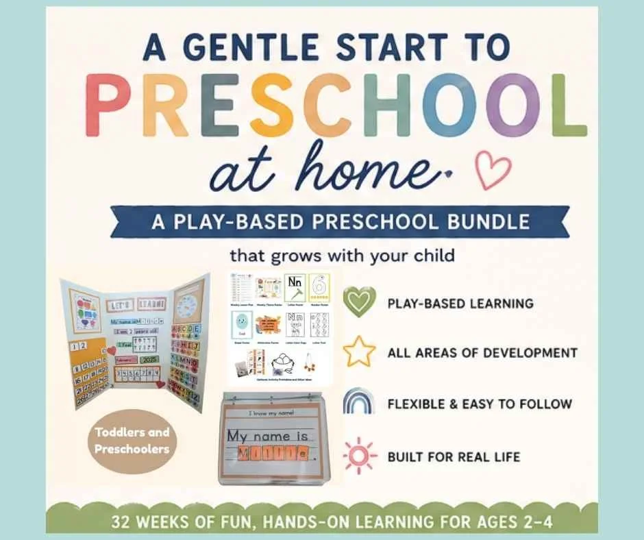 A Gentle Start to Preschool at Home