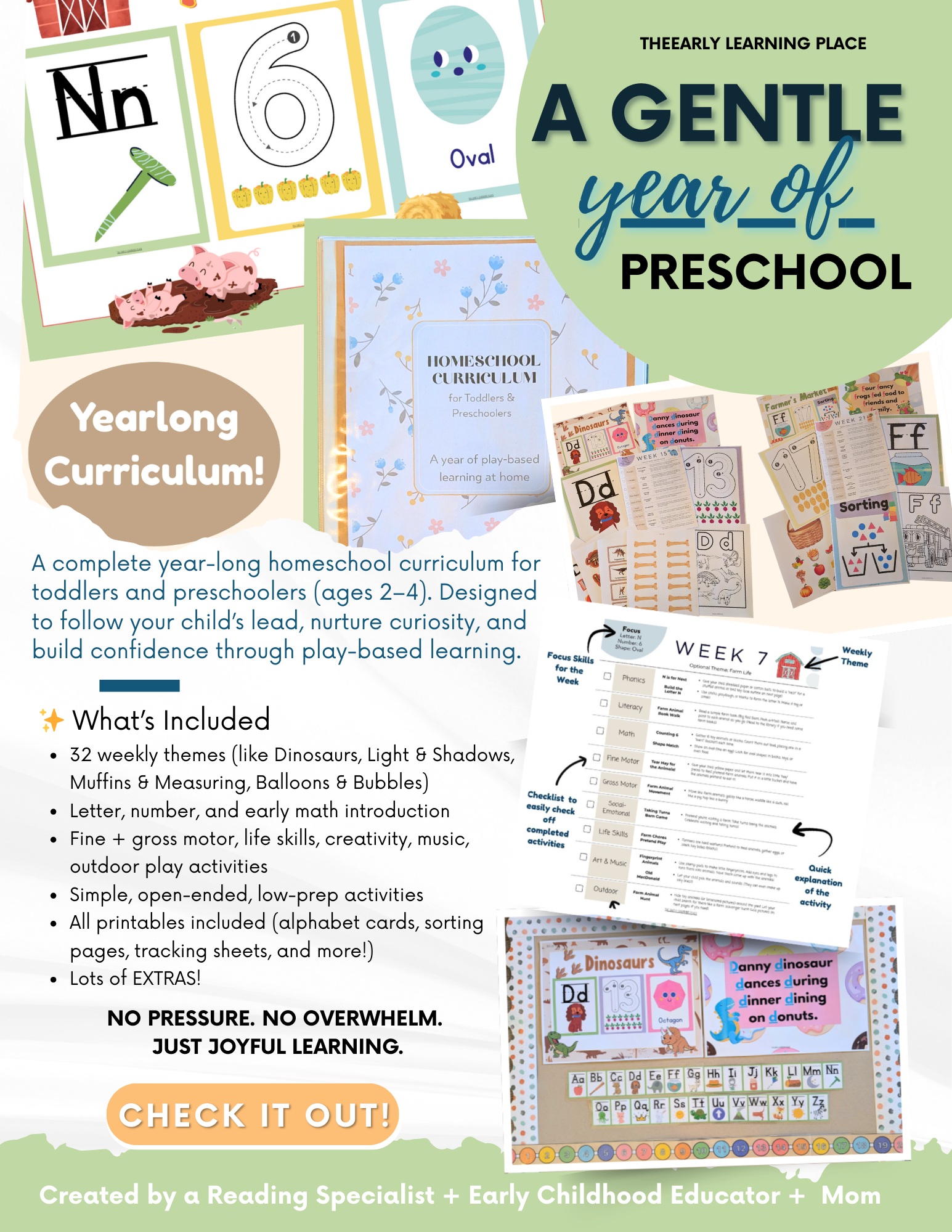 A Gentle Year of Preschool